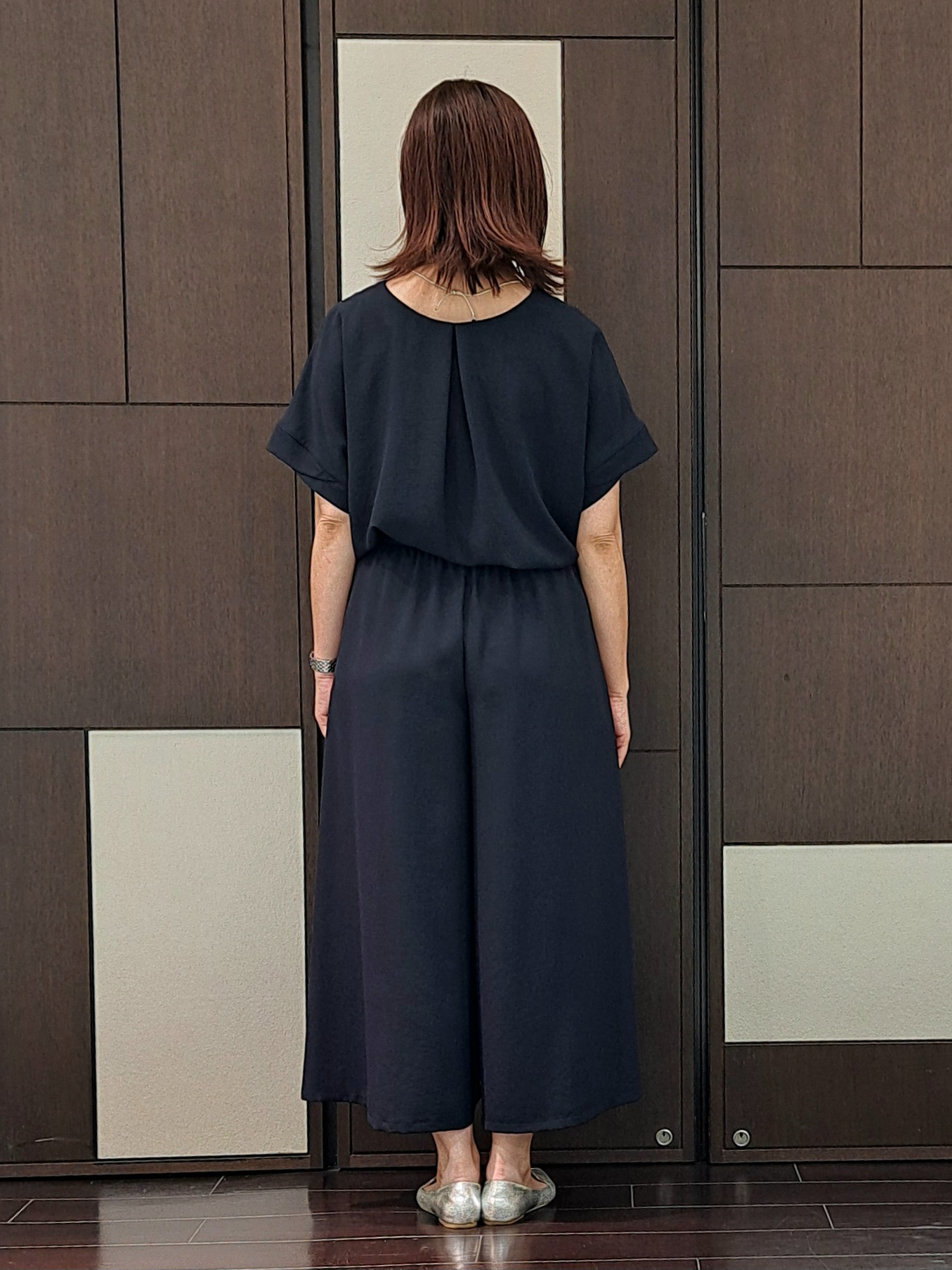 ちいさんの「UNTITLED｜【前後2WAY/はっ水/セットアップ可】リラクシーフレンチスリーブブラウス」を使ったコーディネート