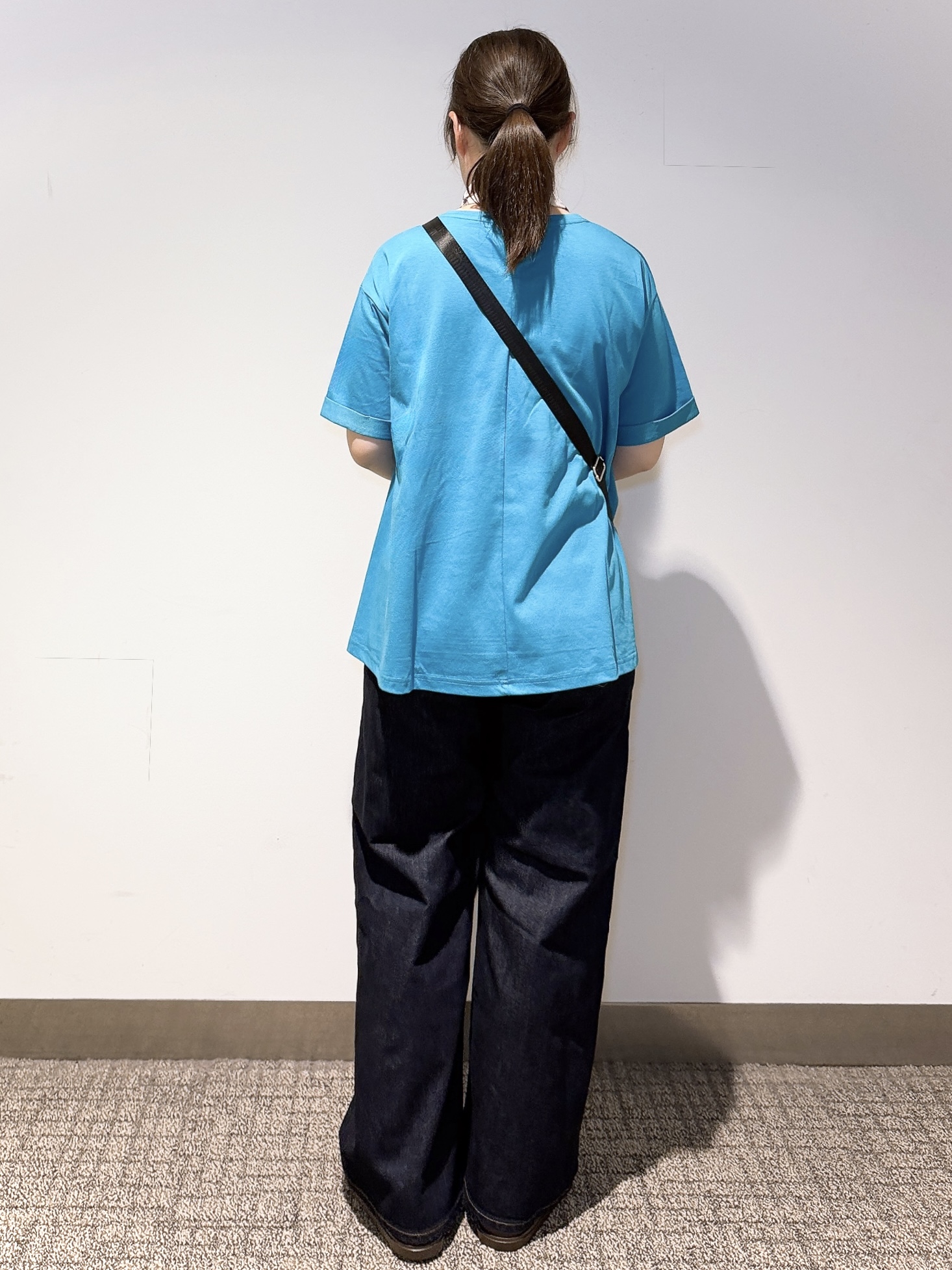 みーさんの「grove｜【遮熱／吸水速乾／接触冷感／UVカット】フレアシルエットTシャツ」を使ったコーディネート