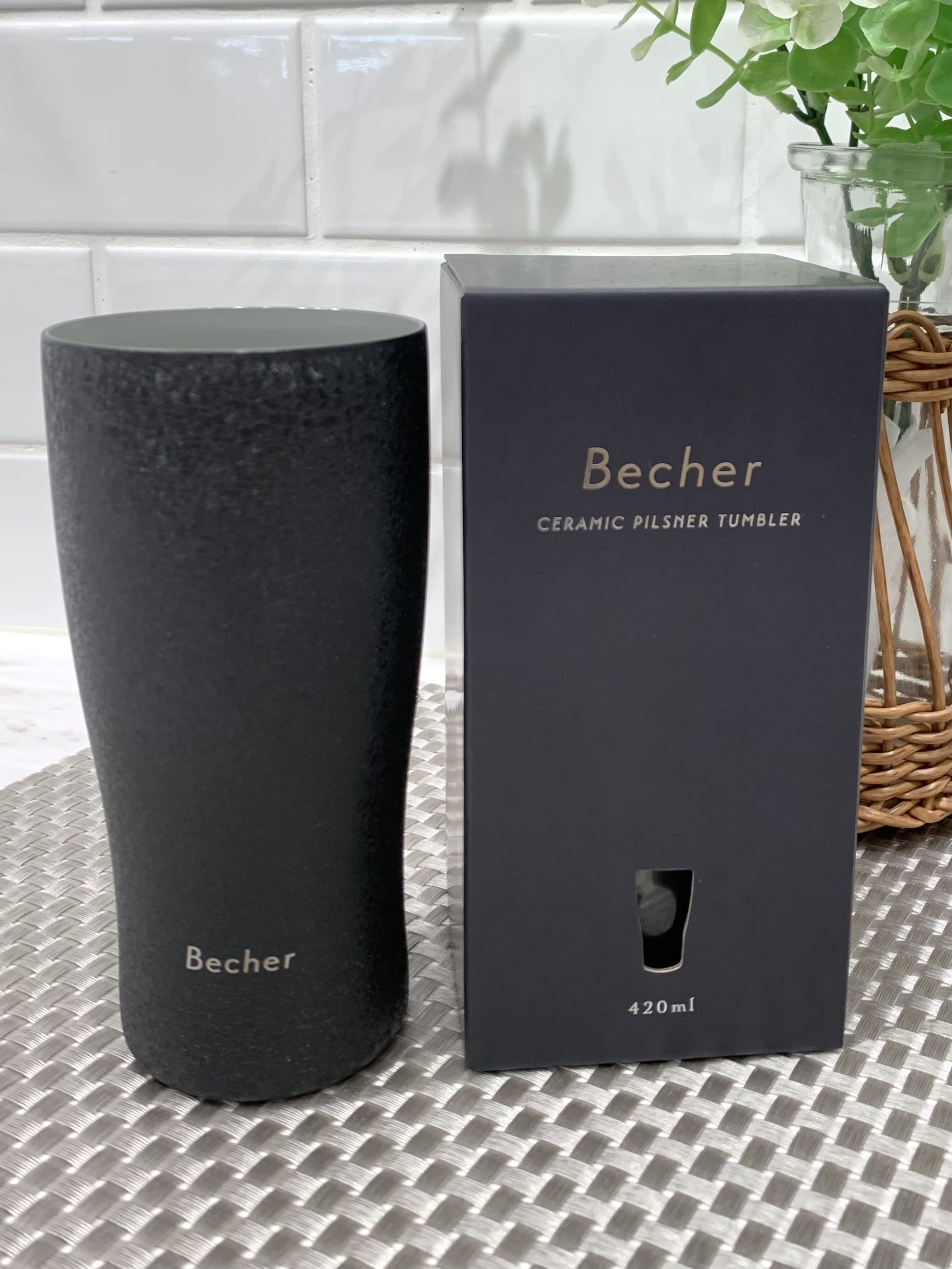 mikachoさんの「212 KITCHEN STORE｜セラミックピルスナータンブラー Becher Silver」を使ったコーディネート