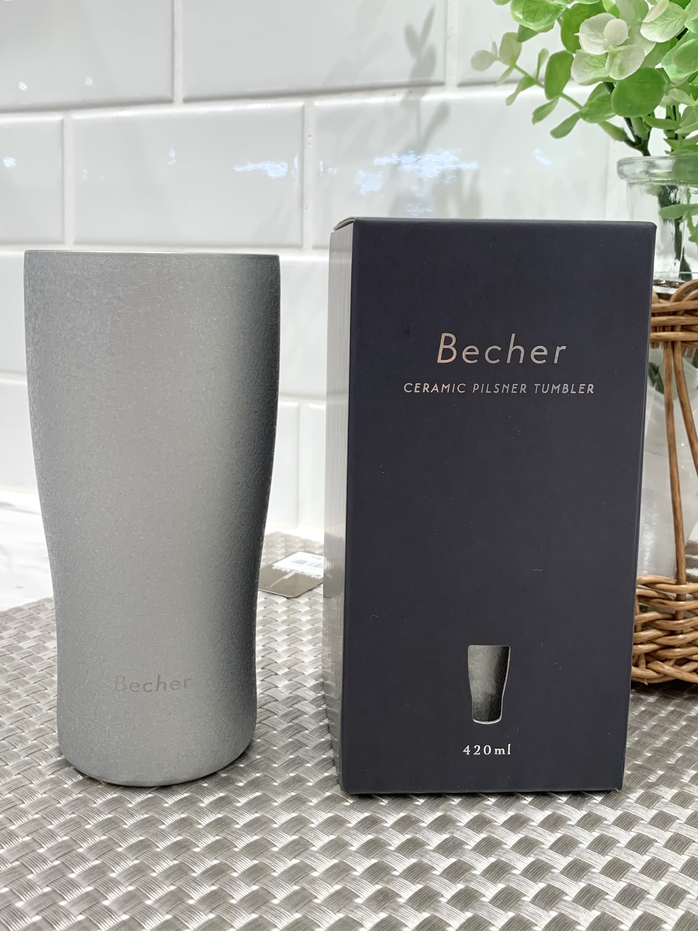 mikachoさんの「212 KITCHEN STORE｜セラミックピルスナータンブラー Becher Silver」を使ったコーディネート