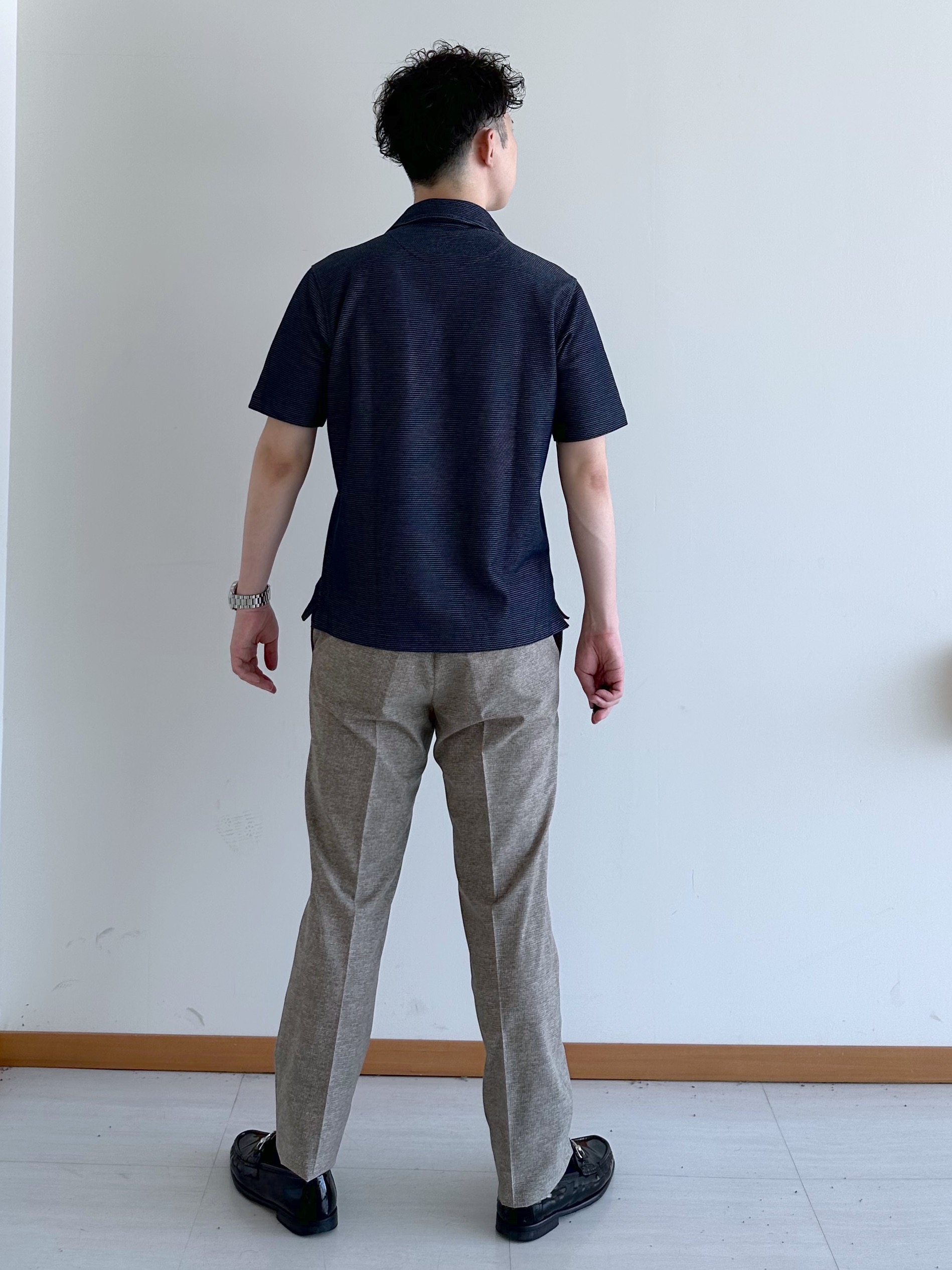 イッシーさんの「TAKEO KIKUCHI｜【抗菌防臭】ステイフレッシュ ポロシャツ」を使ったコーディネート