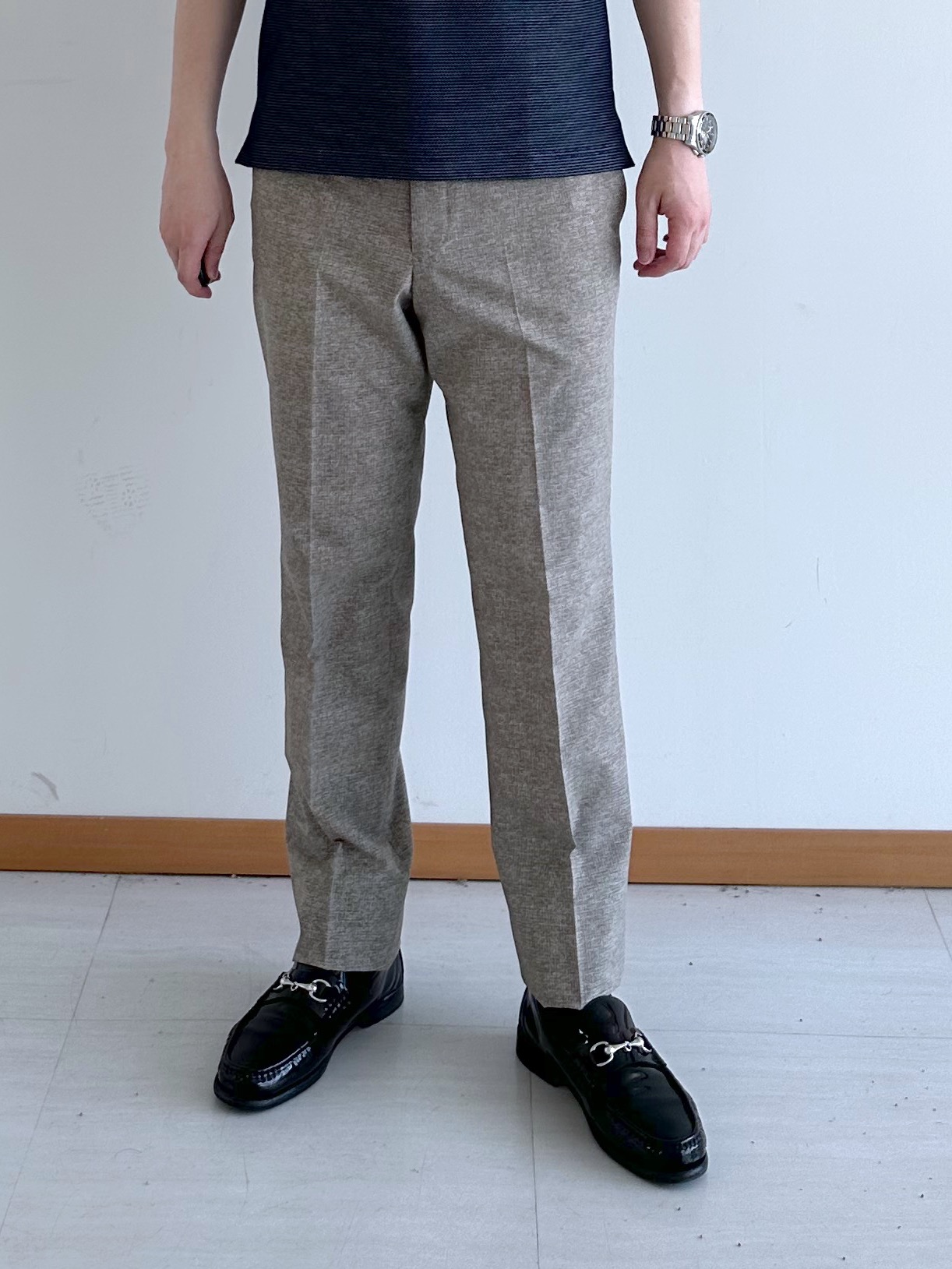 イッシーさんの「TAKEO KIKUCHI｜【抗菌防臭】ステイフレッシュ ポロシャツ」を使ったコーディネート