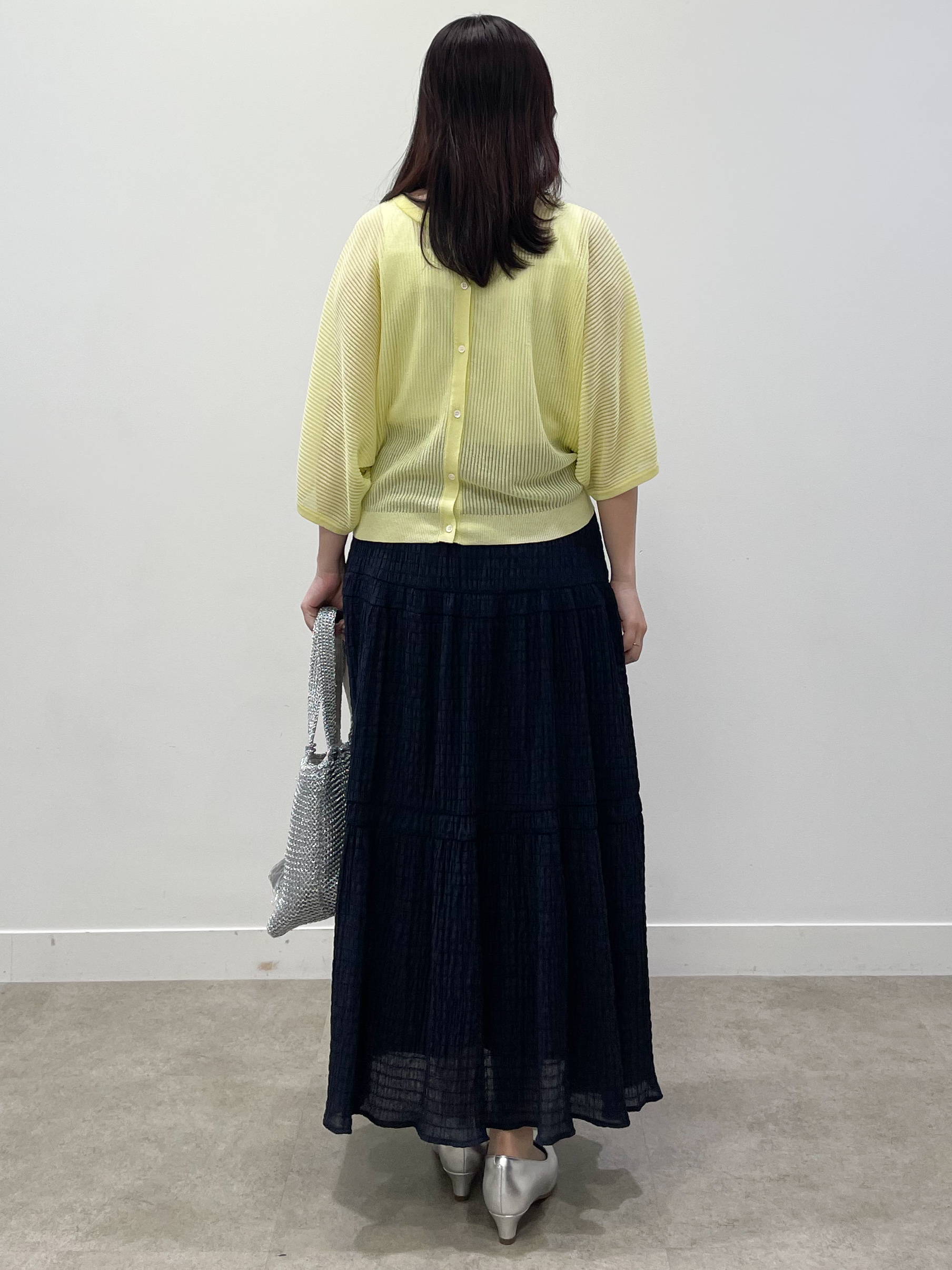 yukariさんの「Reflect｜【前後2WAY】オフボディ リラクシーニット」を使ったコーディネート
