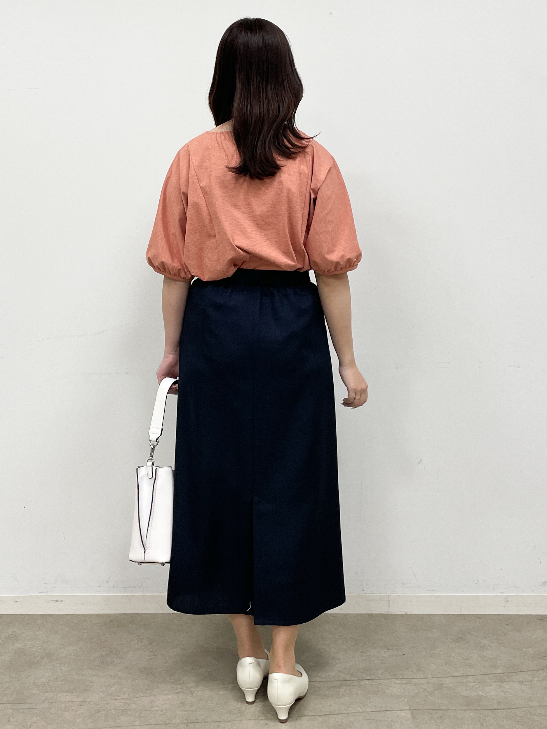 yukariさんの「Reflect｜【UVカット／接触冷感／吸水速乾】ギャザースリーブカットソー」を使ったコーディネート