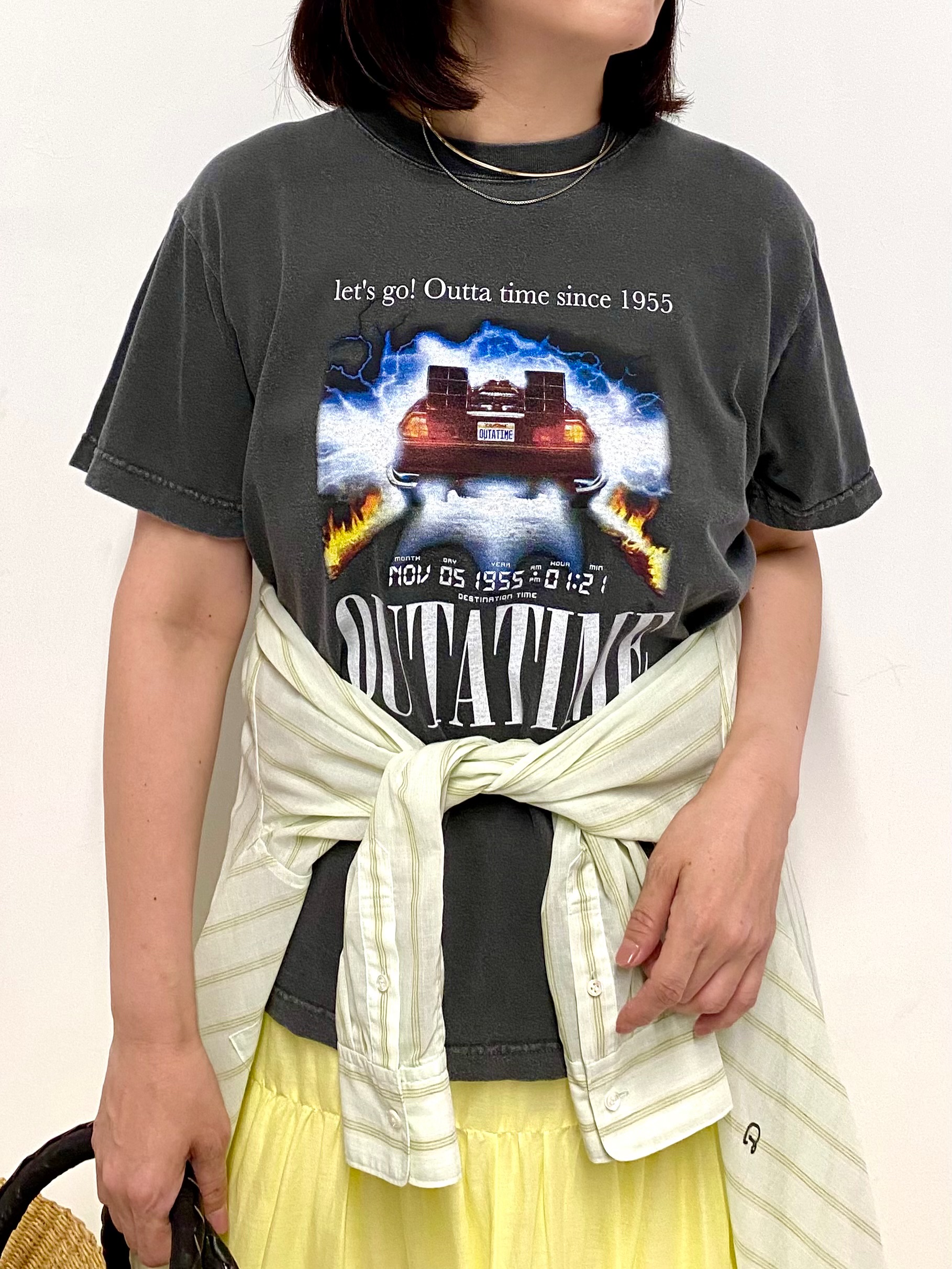 Sawaguchiさんの「DRESSTERIOR｜GOOD ROCK SPEED（グッドロックスピード）BACK TO THE FUTURE Tシャツ」を使ったコーディネート
