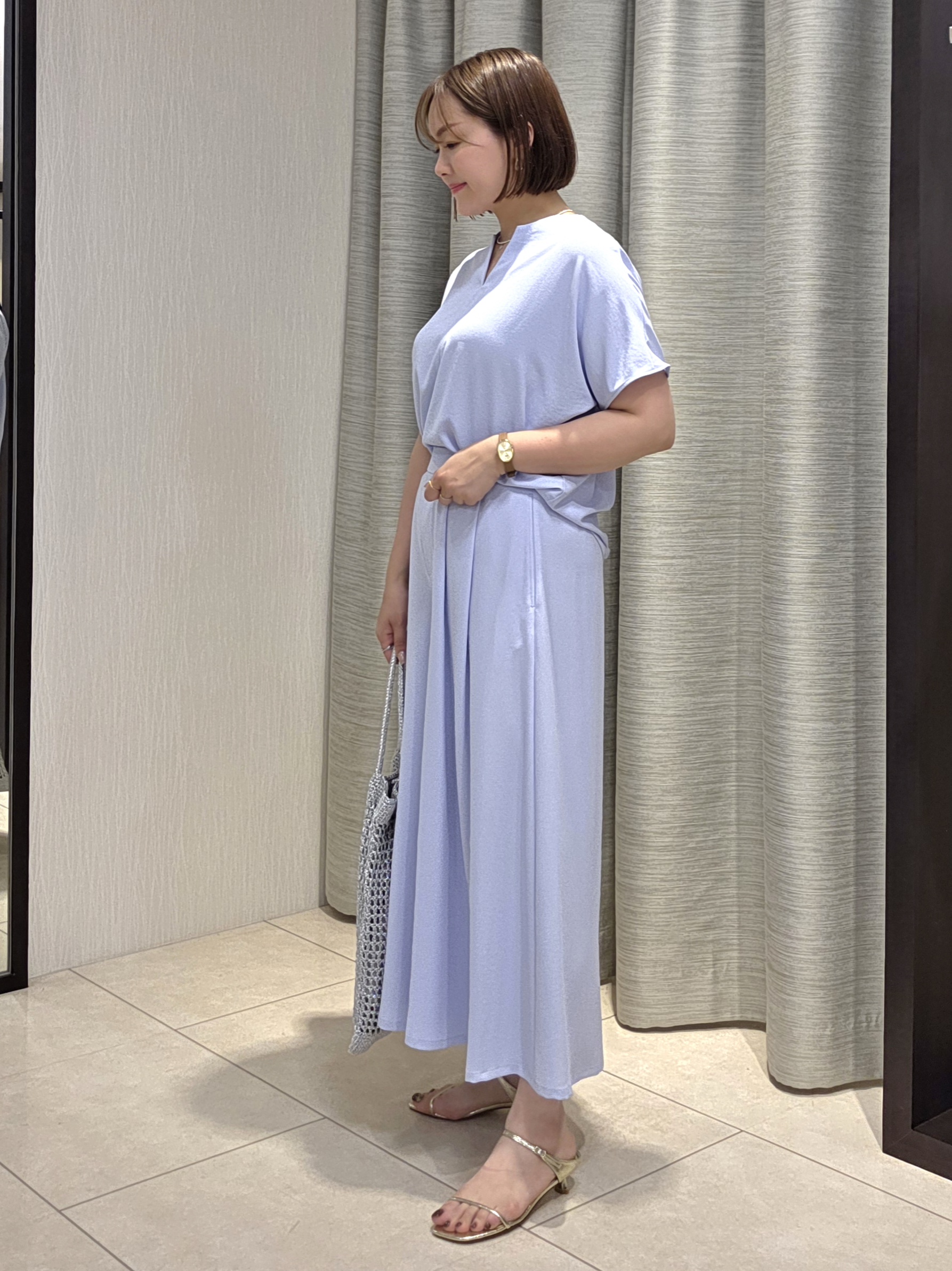 naokoさんの「UNTITLED｜【古畑星夏さん着用】ビーズコイントップ」を使ったコーディネート
