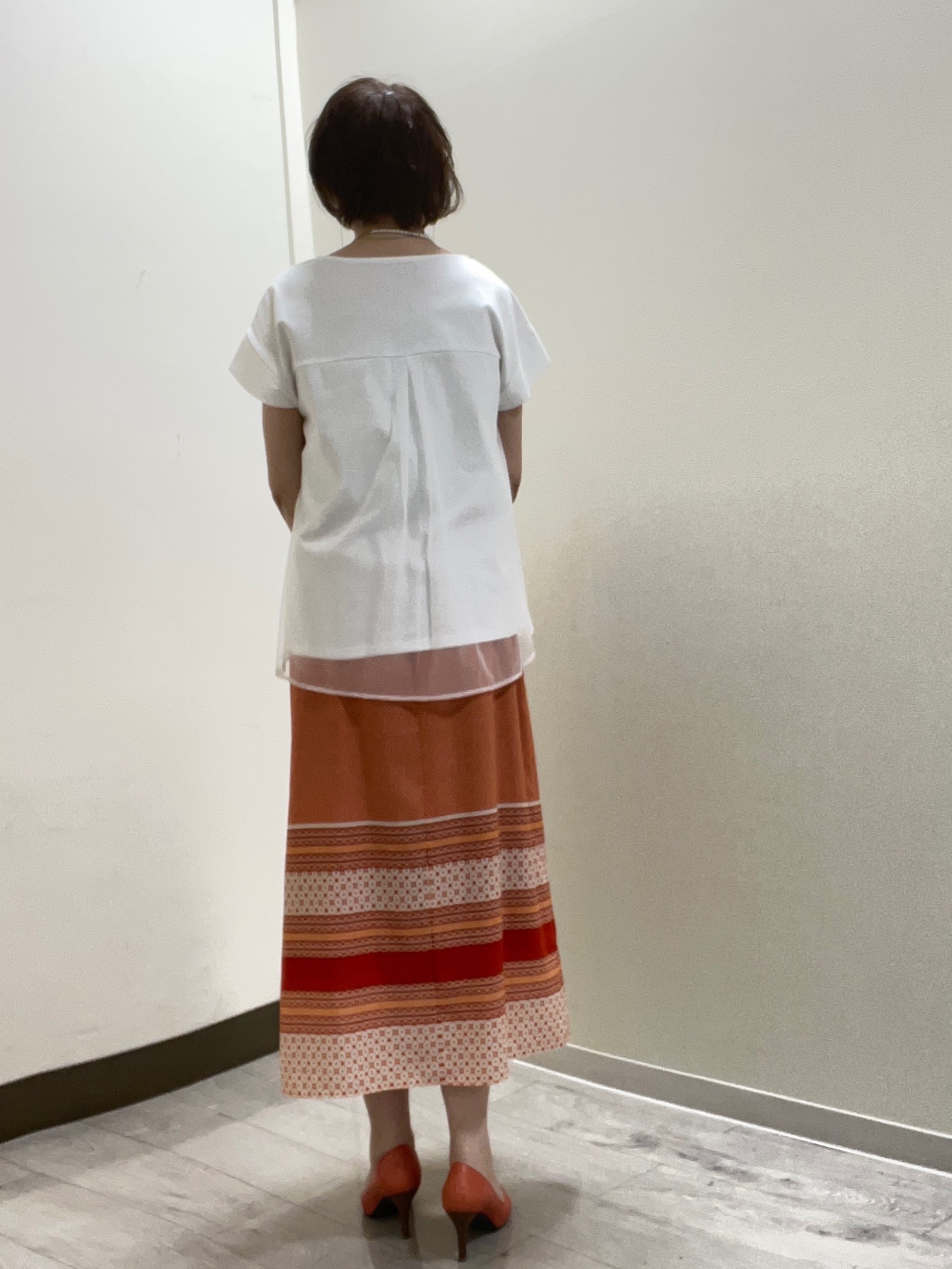 mariさんの「Reflect｜チュール&times;ジャージチュニックトップス」を使ったコーディネート