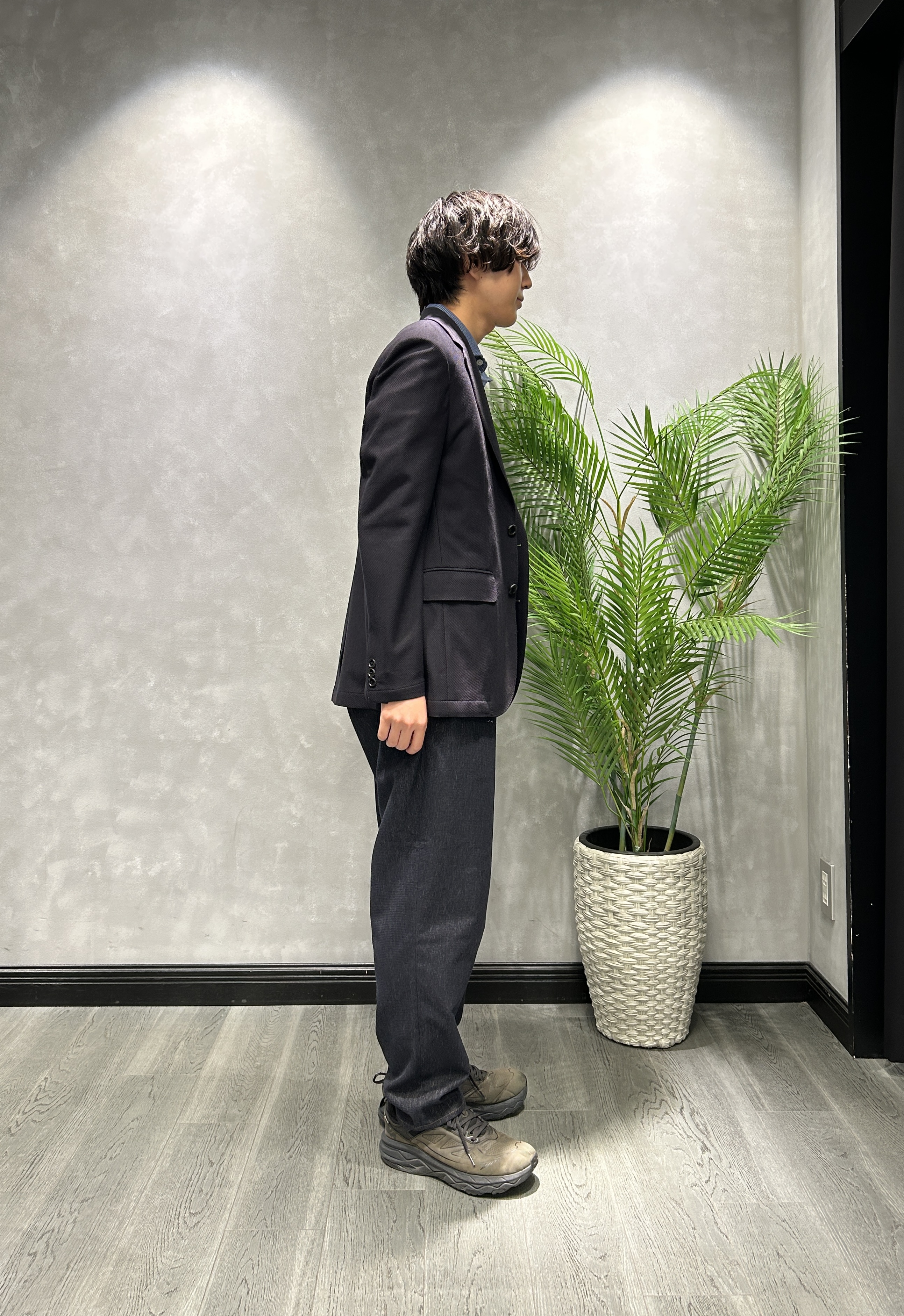 ruiさんの「TAKEO KIKUCHI｜【抗菌防臭】CALCULO（R）ジャージ ジャケット」を使ったコーディネート