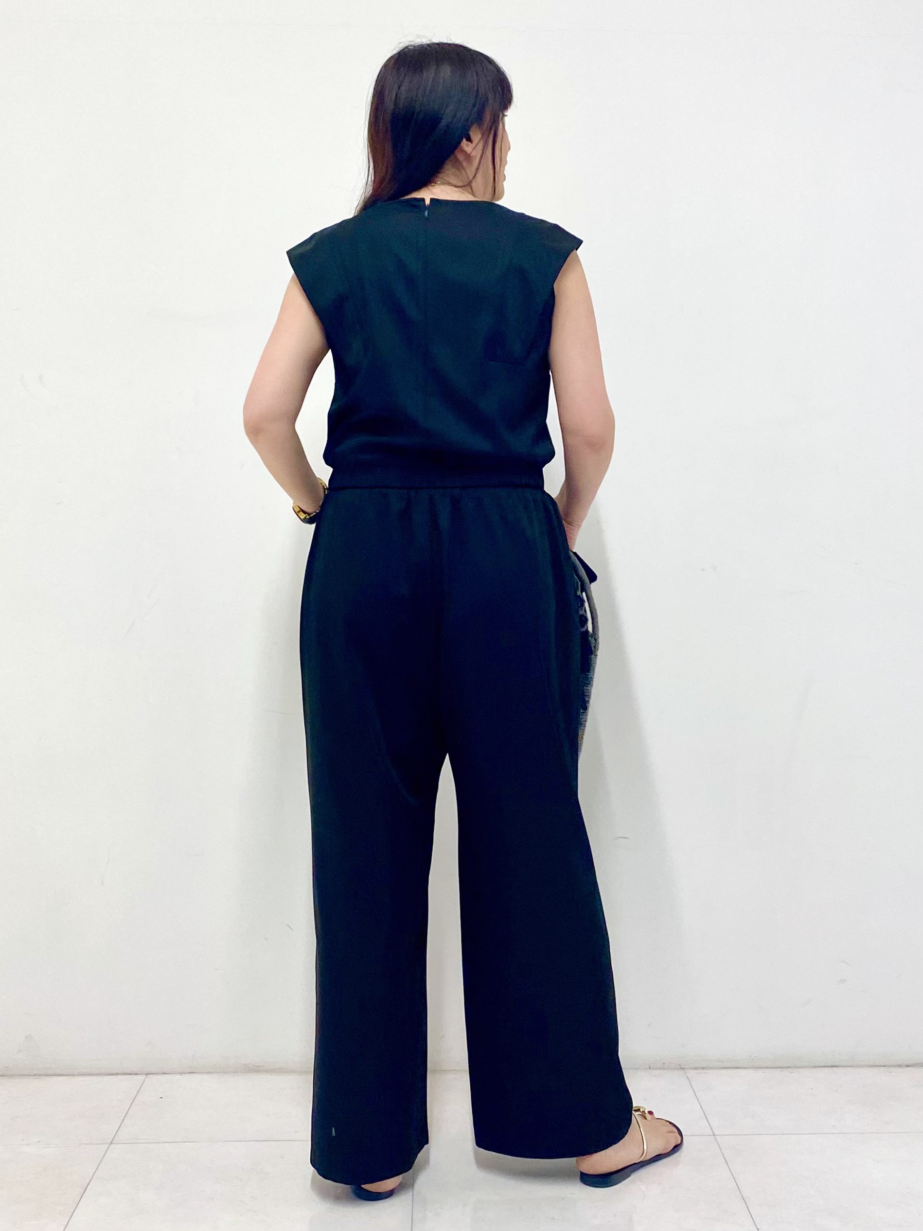 Sawaguchiさんの「DRESSTERIOR｜【ウォッシャブル】フレンチスリーブ コンビネゾン」を使ったコーディネート