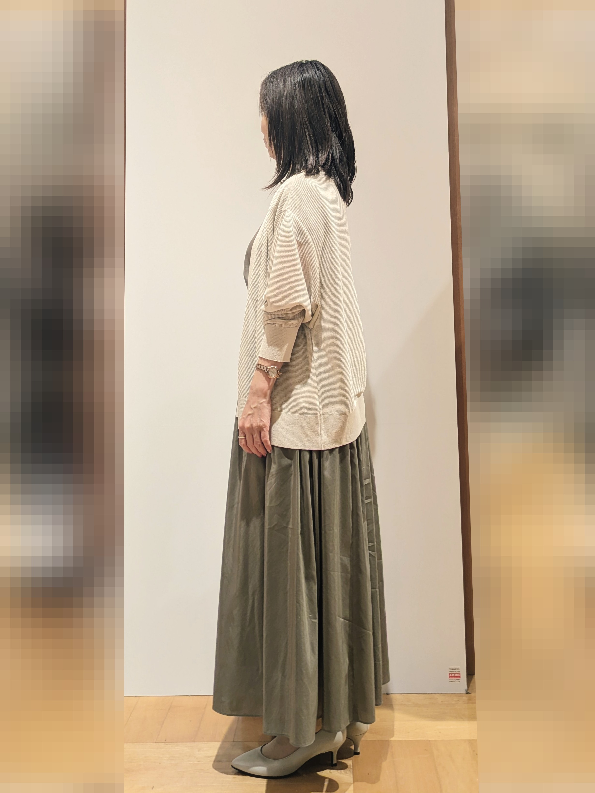 laverさんの「UNTITLED｜【日除け・冷房対策に】コットンリネンカーディガン」を使ったコーディネート