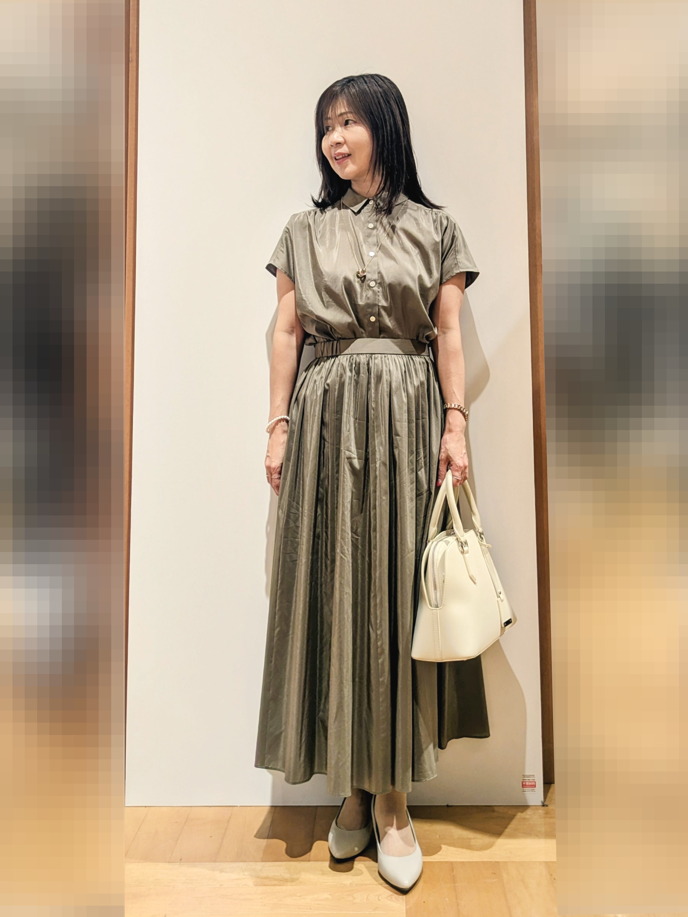 laverさんの「UNTITLED｜【日除け・冷房対策に】コットンリネンカーディガン」を使ったコーディネート