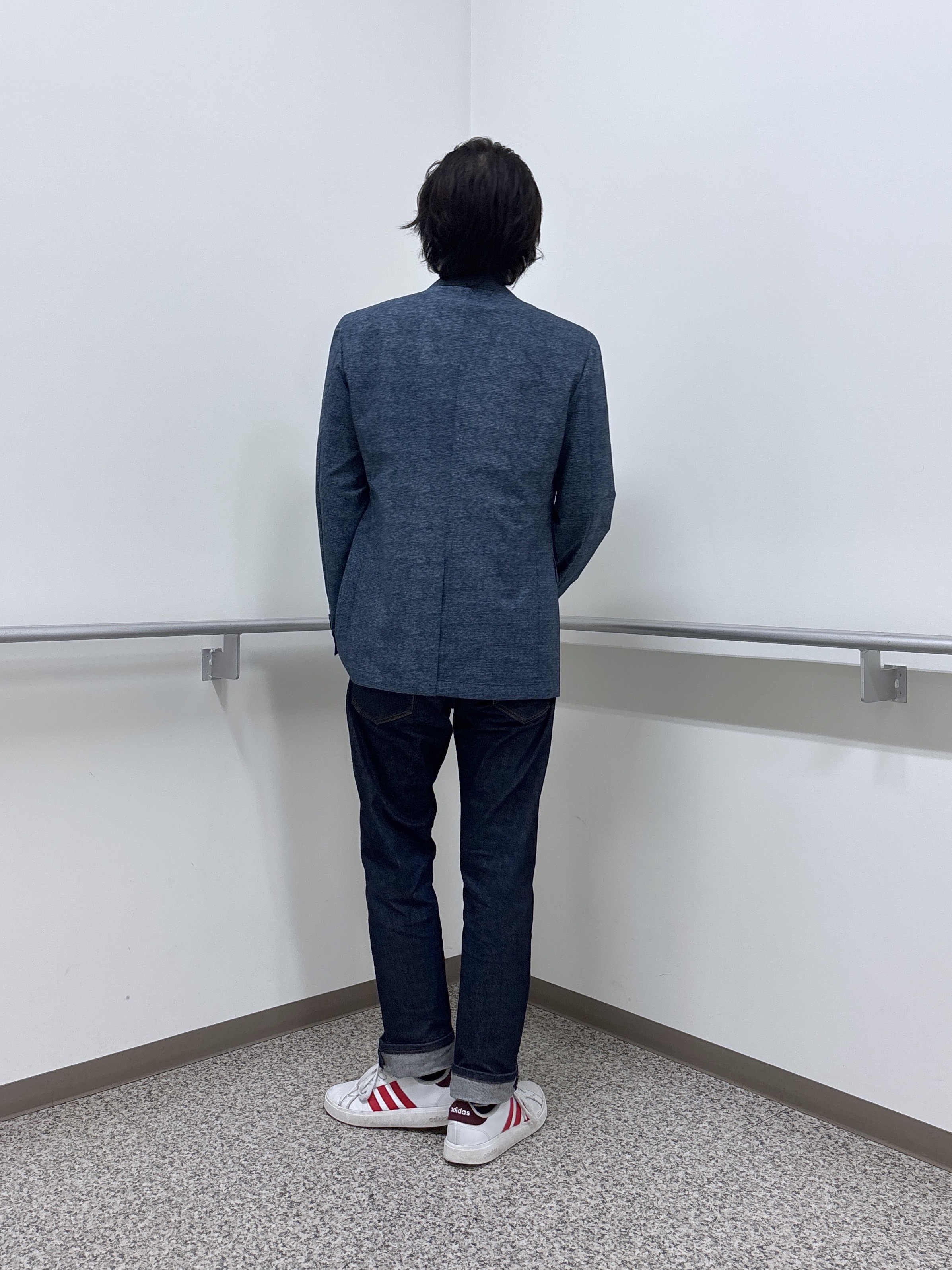 KEIさんの「TAKEO KIKUCHI｜【抗菌防臭】COOL DOTS（R）ドビープリント ジャケット」を使ったコーディネート