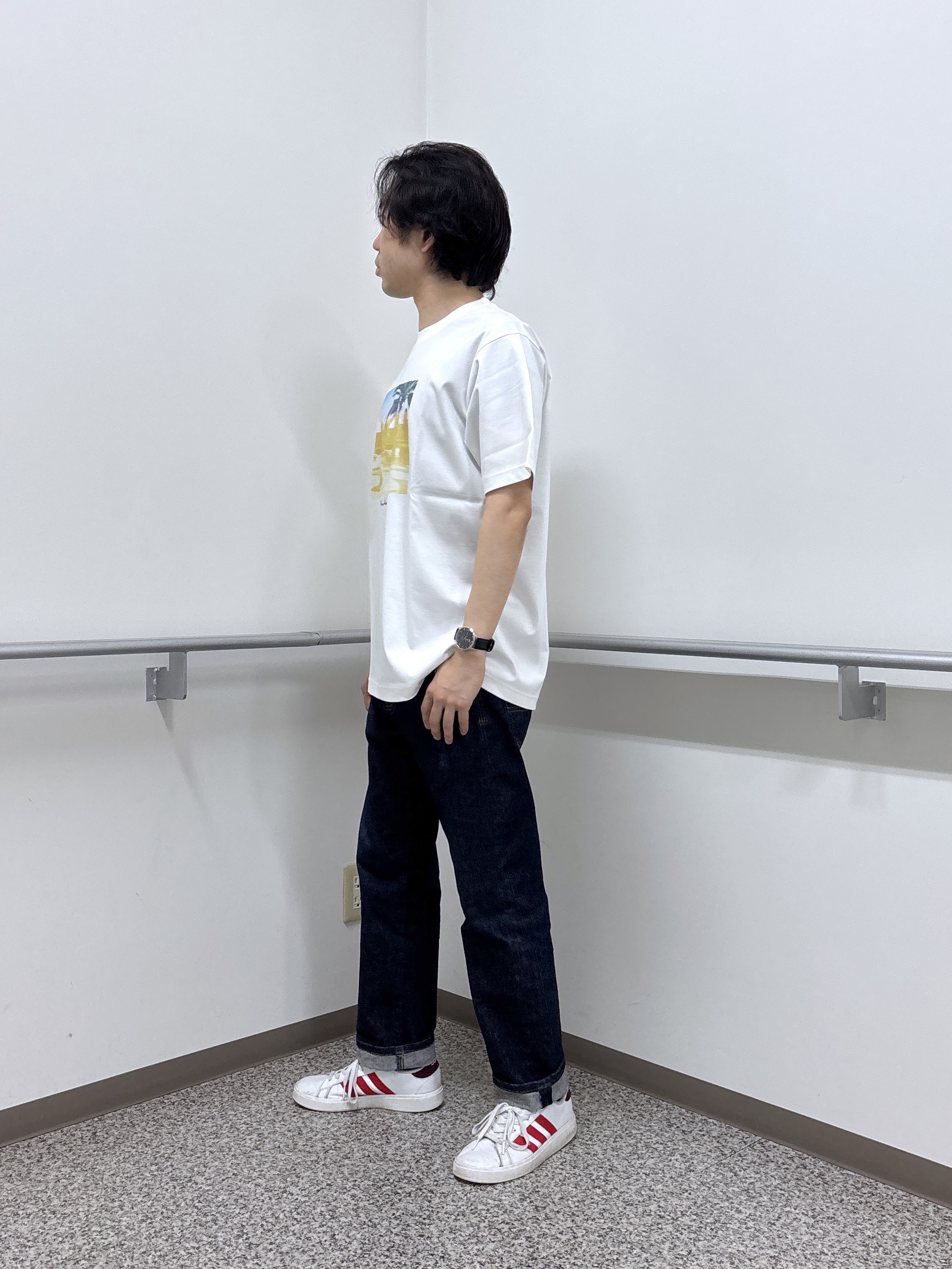 KEIさんの「TAKEO KIKUCHI｜【抗菌防臭】COOL DOTS（R）ドビープリント ジャケット」を使ったコーディネート