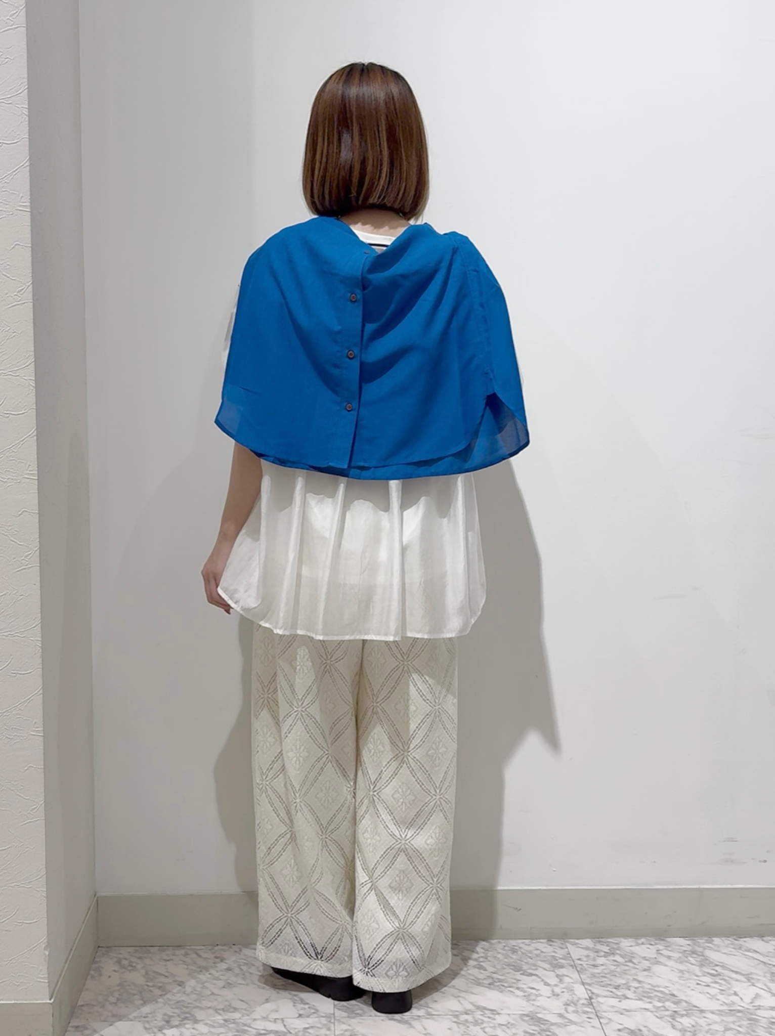 しかっちさんの「grove｜【貴島明日香さん着用/UVカット】体型カバー叶う、バックプリーツTシャツ」を使ったコーディネート
