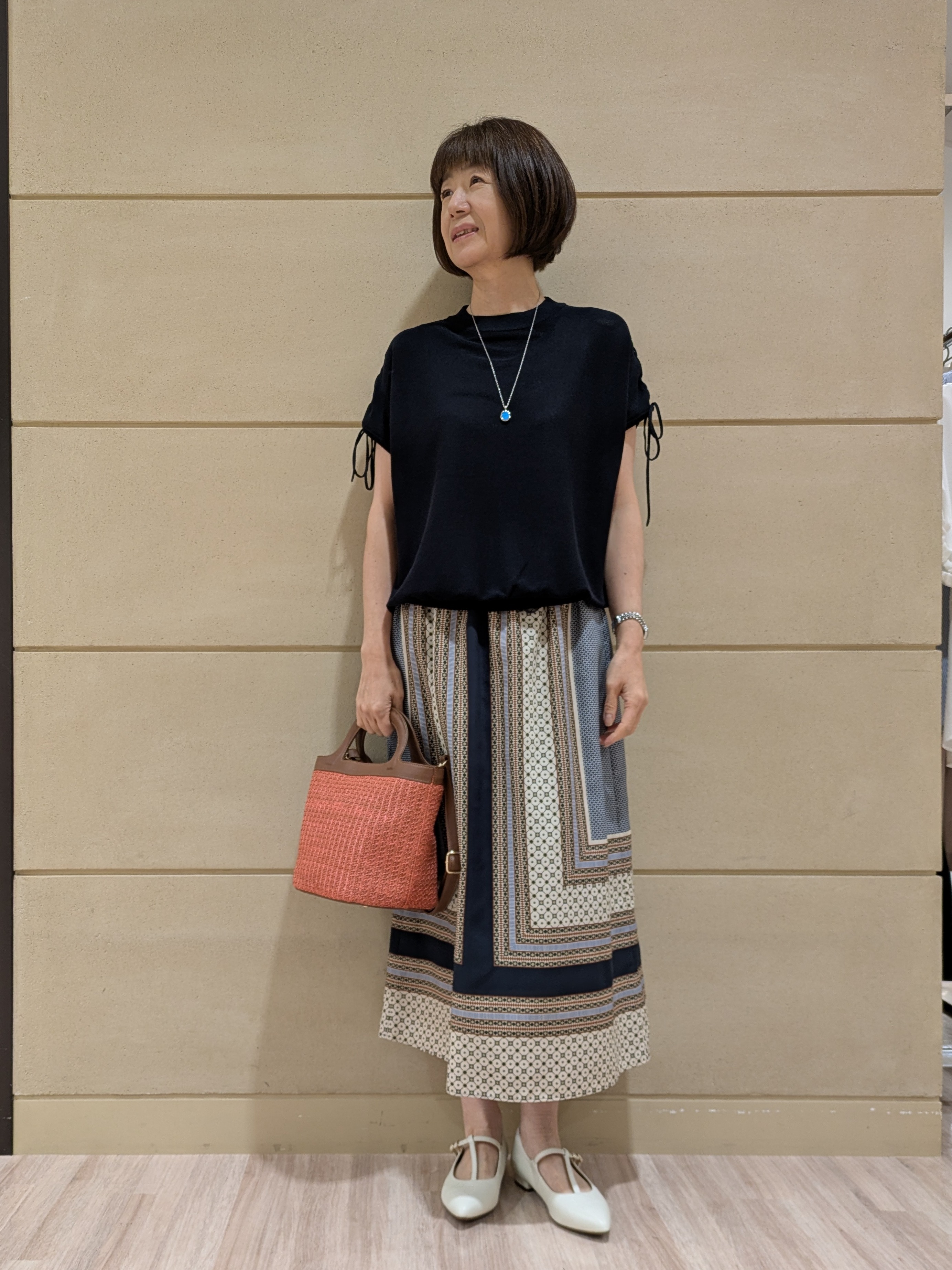 Ariさんの「Reflect｜レースアップスリーブデザインニット」を使ったコーディネート