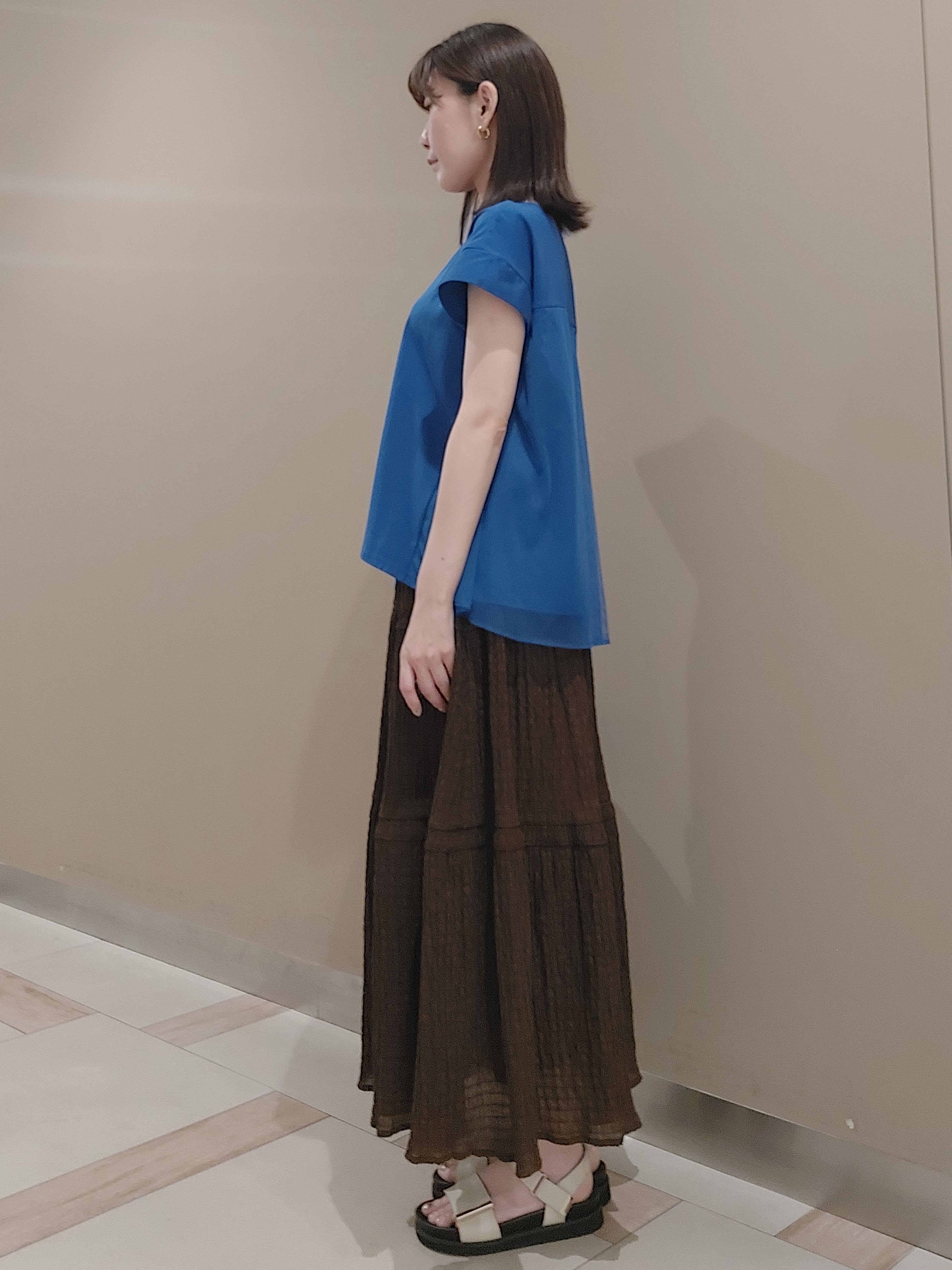 saiさんの「Reflect｜チュール&times;ジャージチュニックトップス」を使ったコーディネート