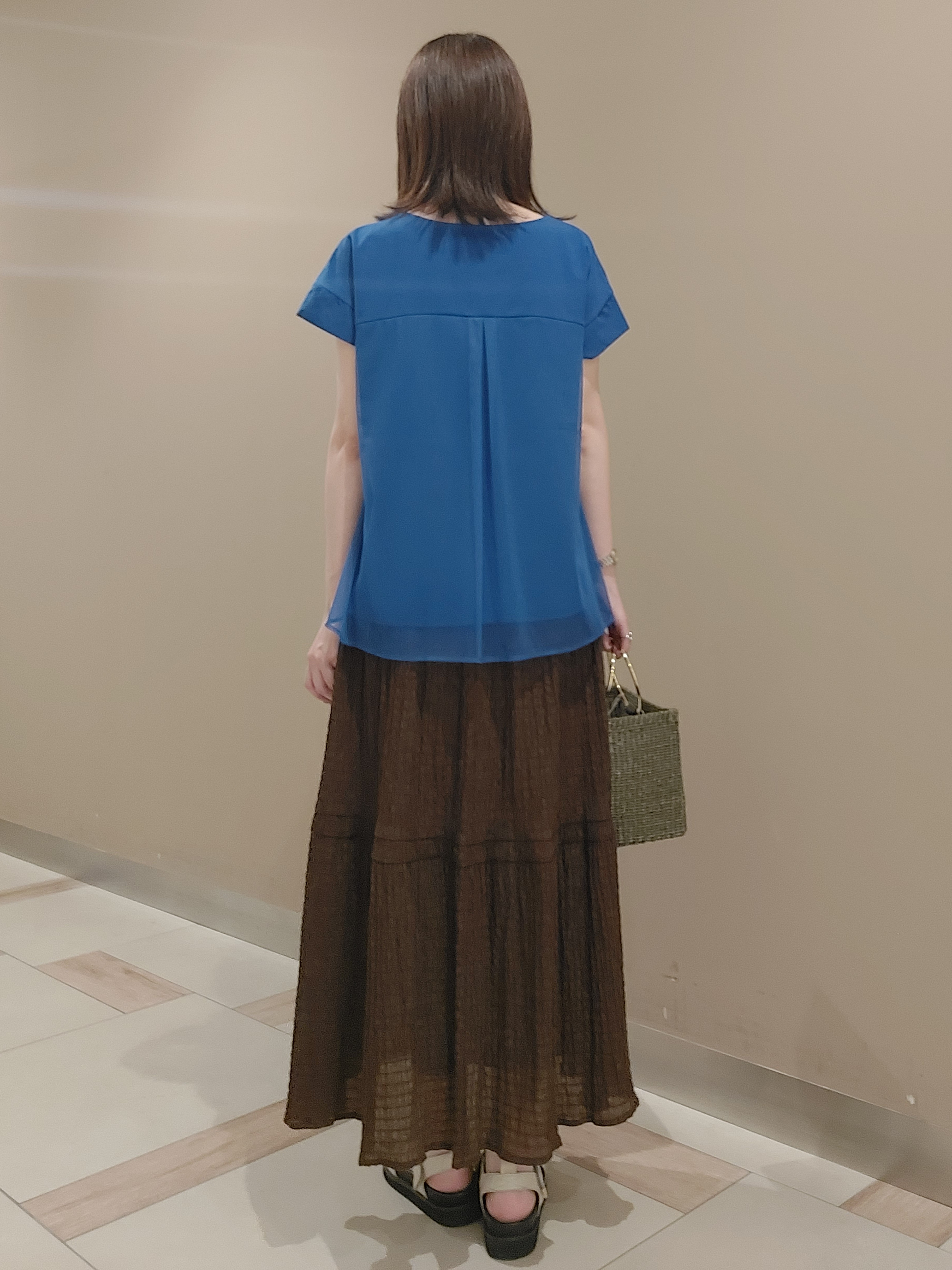 saiさんの「Reflect｜チュール&times;ジャージチュニックトップス」を使ったコーディネート