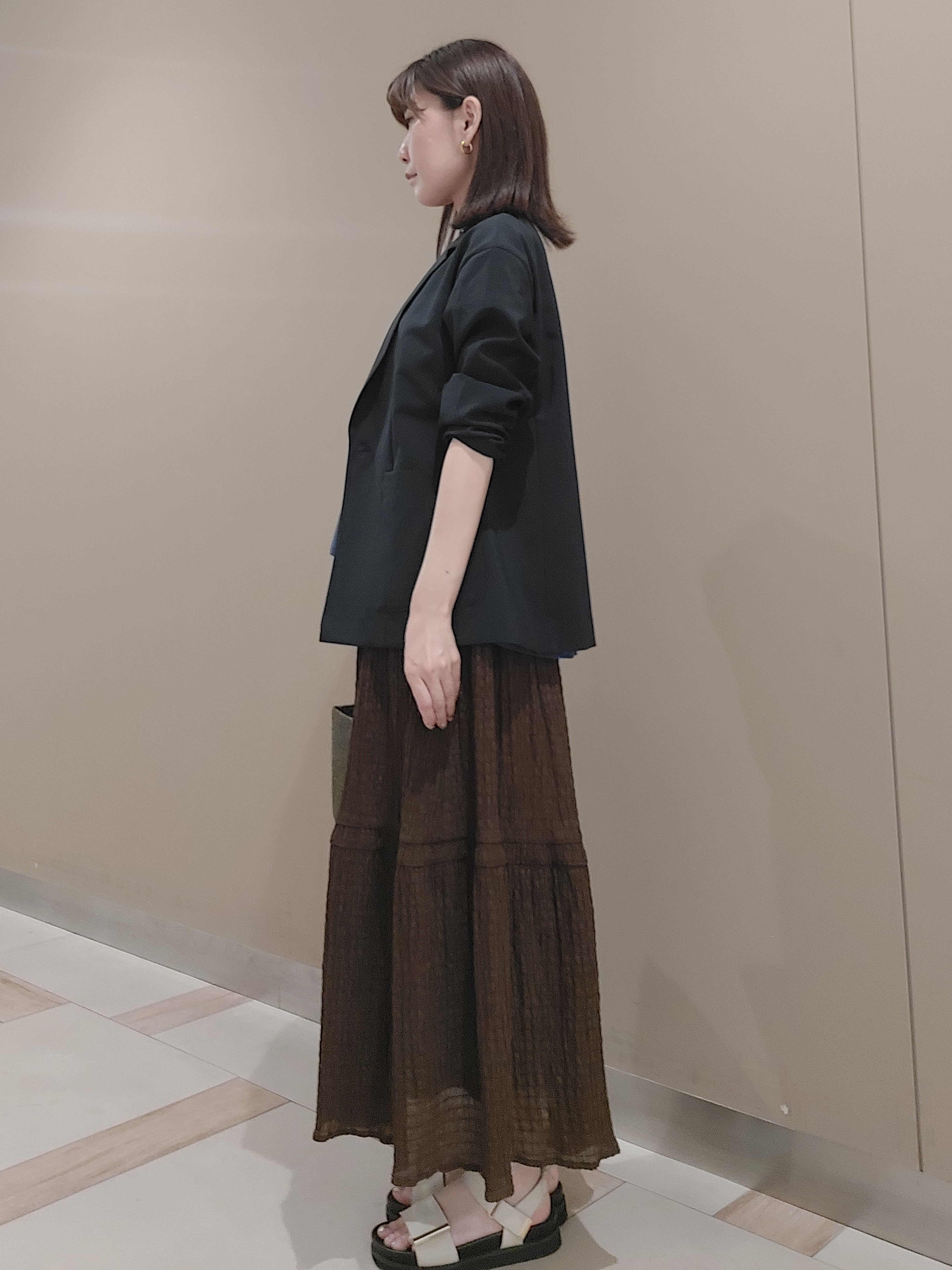 saiさんの「Reflect｜チュール&times;ジャージチュニックトップス」を使ったコーディネート