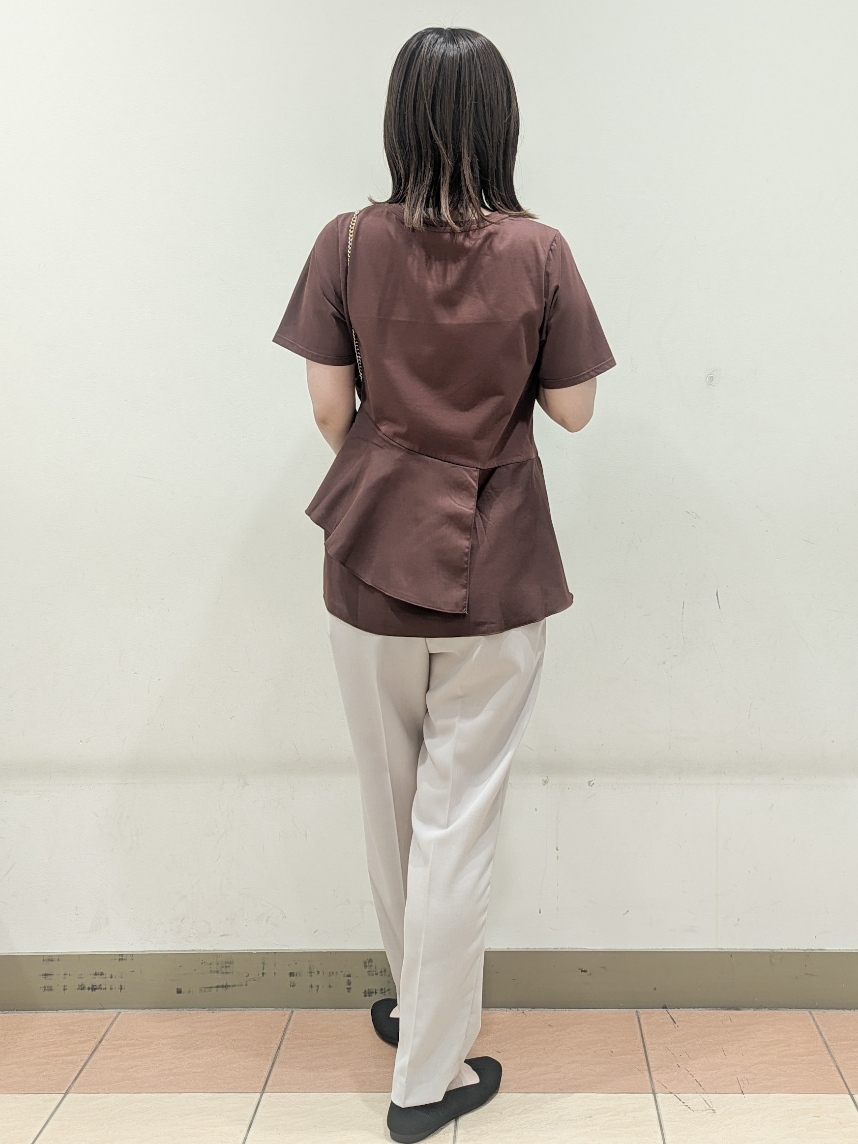 Miさんの「OPAQUE.CLIP｜【接触冷感／吸水速乾／防シワ】リネンライクテーラードジャケット《洗濯機OK》」を使ったコーディネート