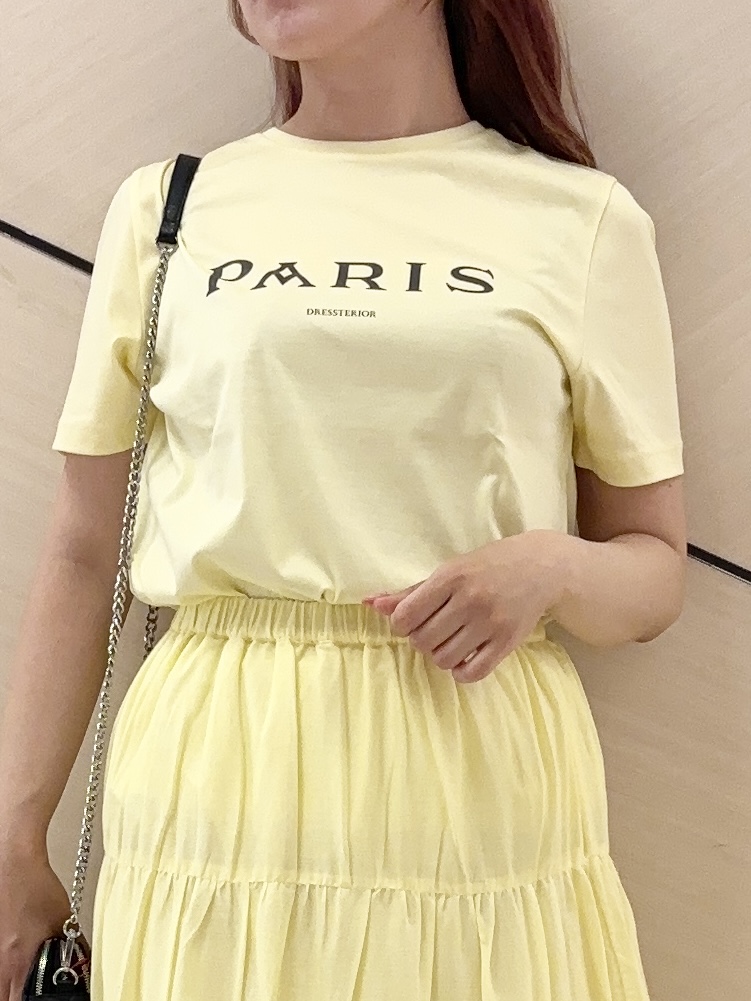 Rinaさんの「DRESSTERIOR｜【再入荷】コットンボイルティアードスカート」を使ったコーディネート