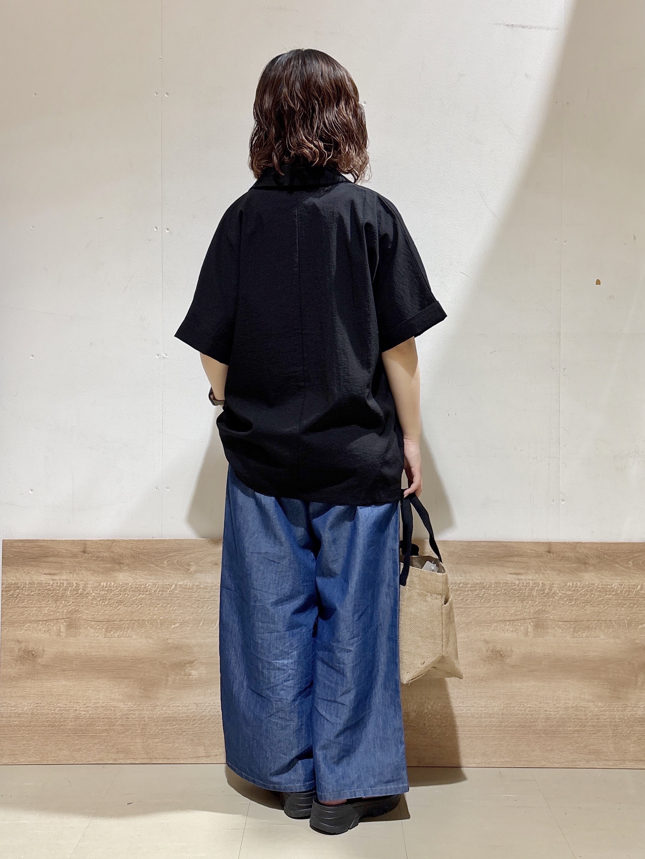 るねさんの「SHOO･LA･RUE｜【高レビュー/洗濯機可/セットアップ可】軽凛(かろりん) ひんやり半袖ジャケット」を使ったコーディネート