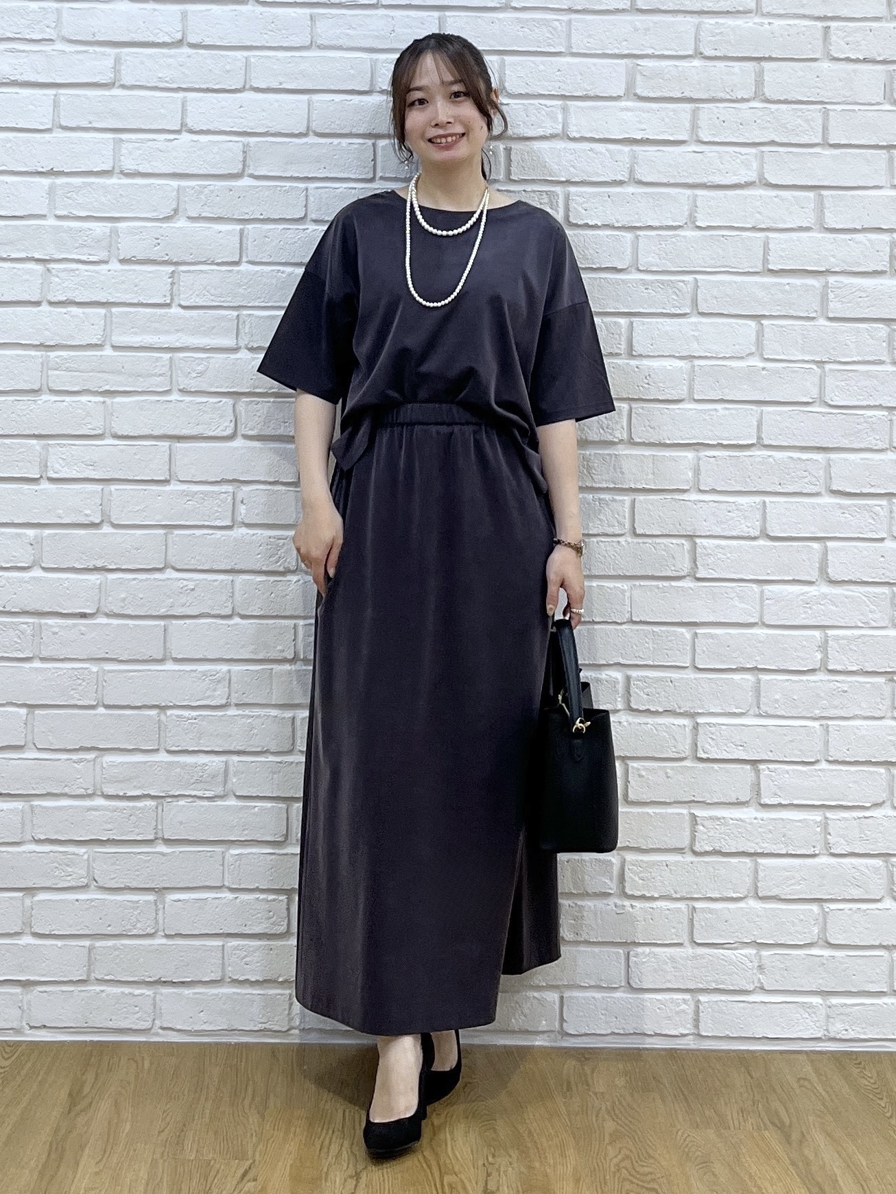 Saekoさんの「UNTITLED｜【追加/新色】エアリーワンハンドルバッグ」を使ったコーディネート