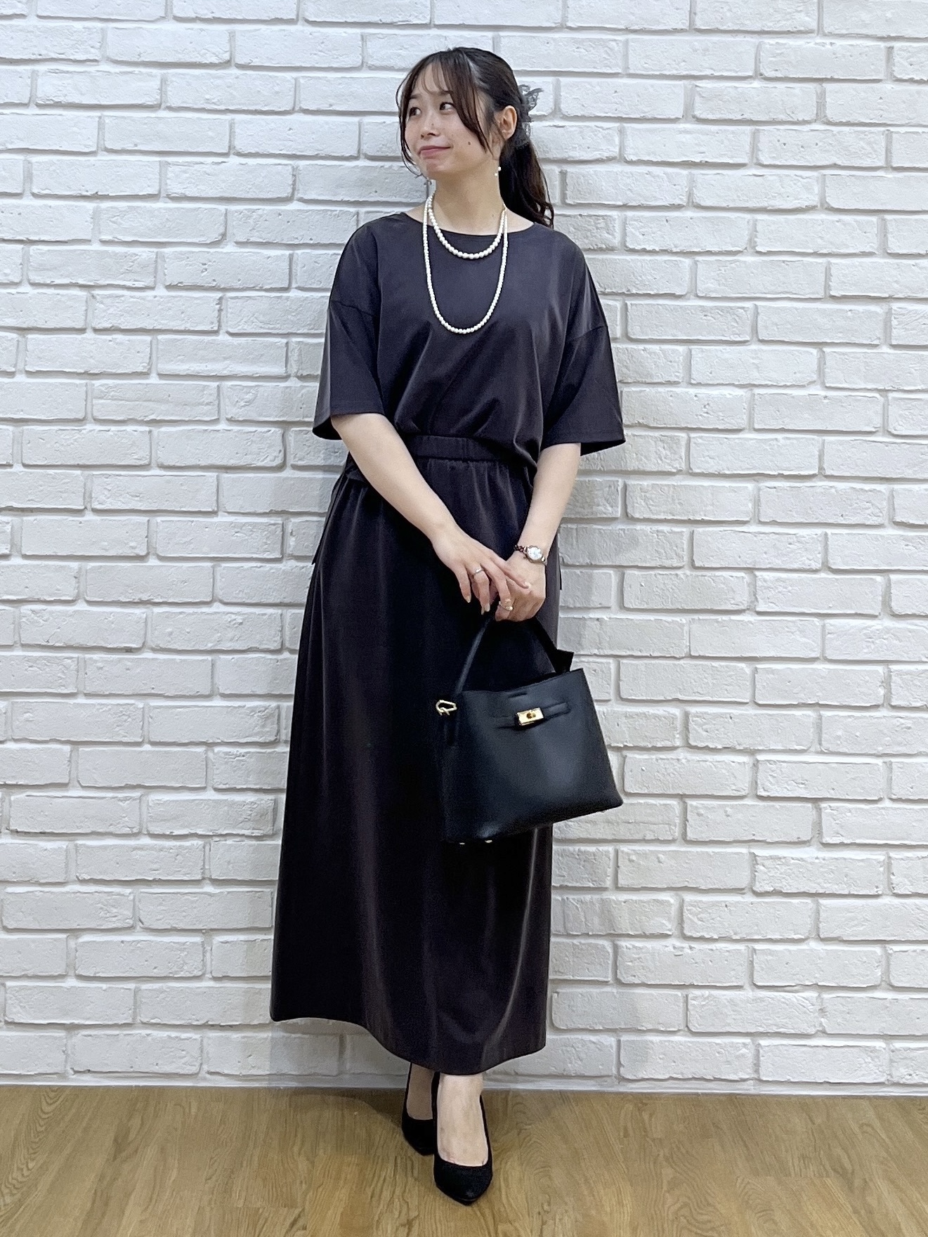 Saekoさんの「UNTITLED｜【追加/新色】エアリーワンハンドルバッグ」を使ったコーディネート