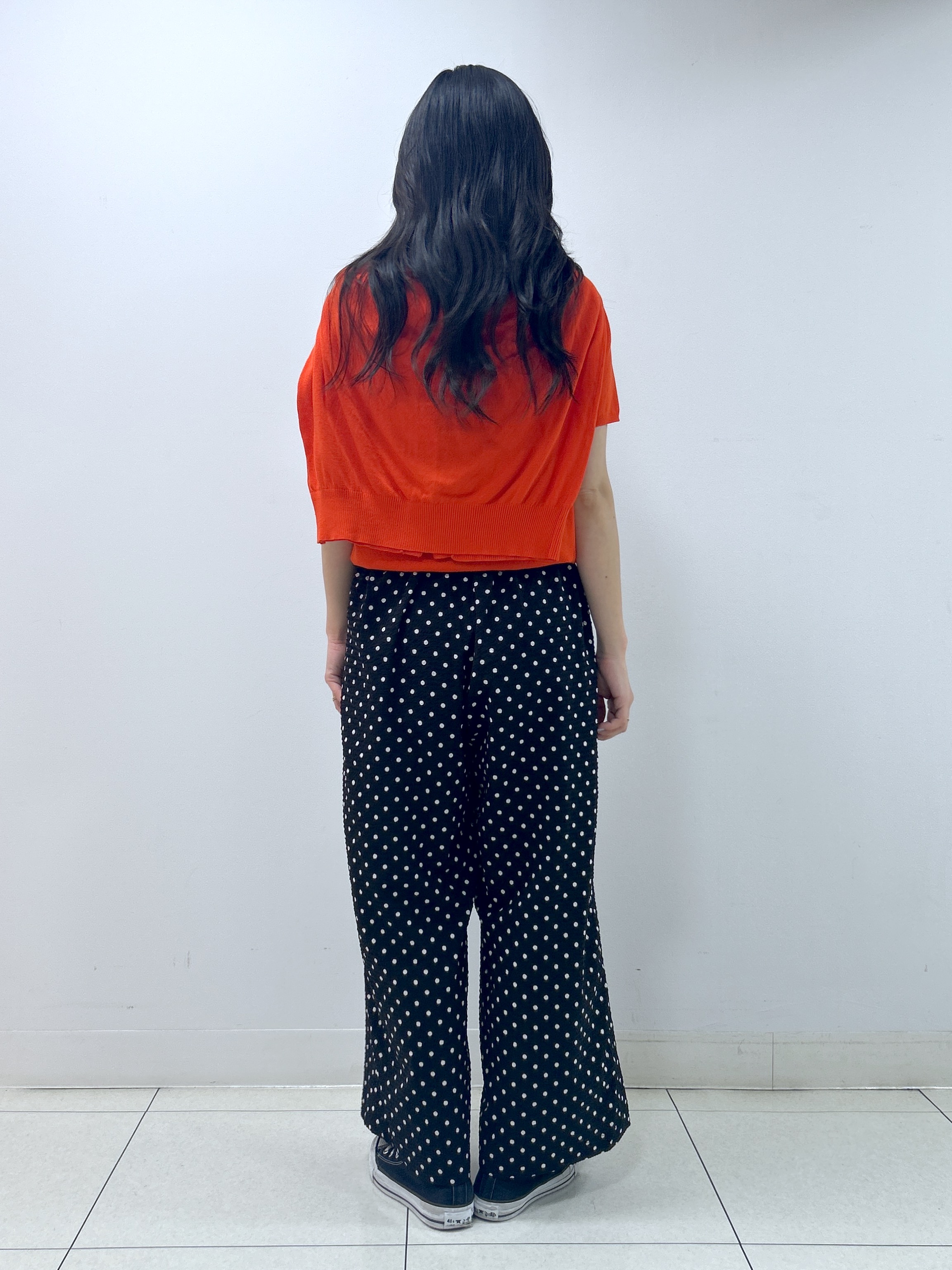 Kaiさんの「Dessin｜【9色展開/接触冷感/UVカット】ドライタッチサマーニットT」を使ったコーディネート
