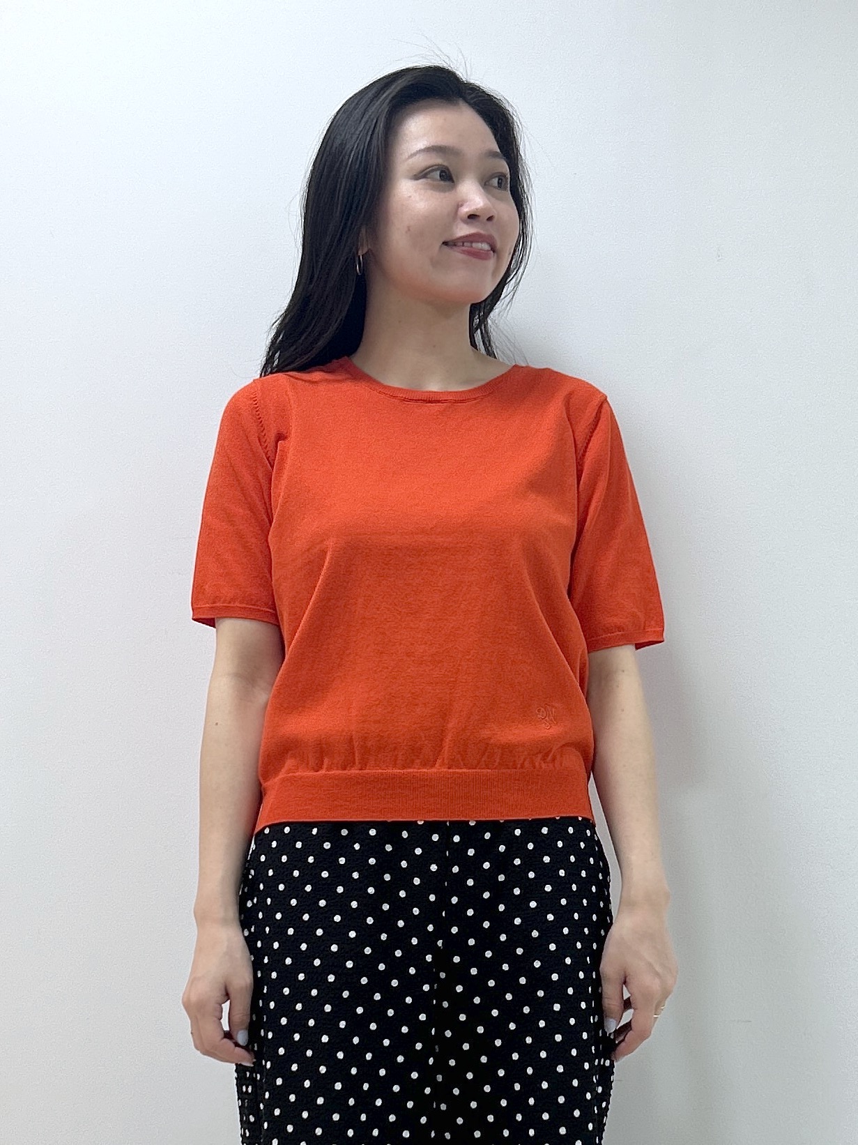 Kaiさんの「Dessin｜【9色展開/接触冷感/UVカット】ドライタッチサマーニットT」を使ったコーディネート