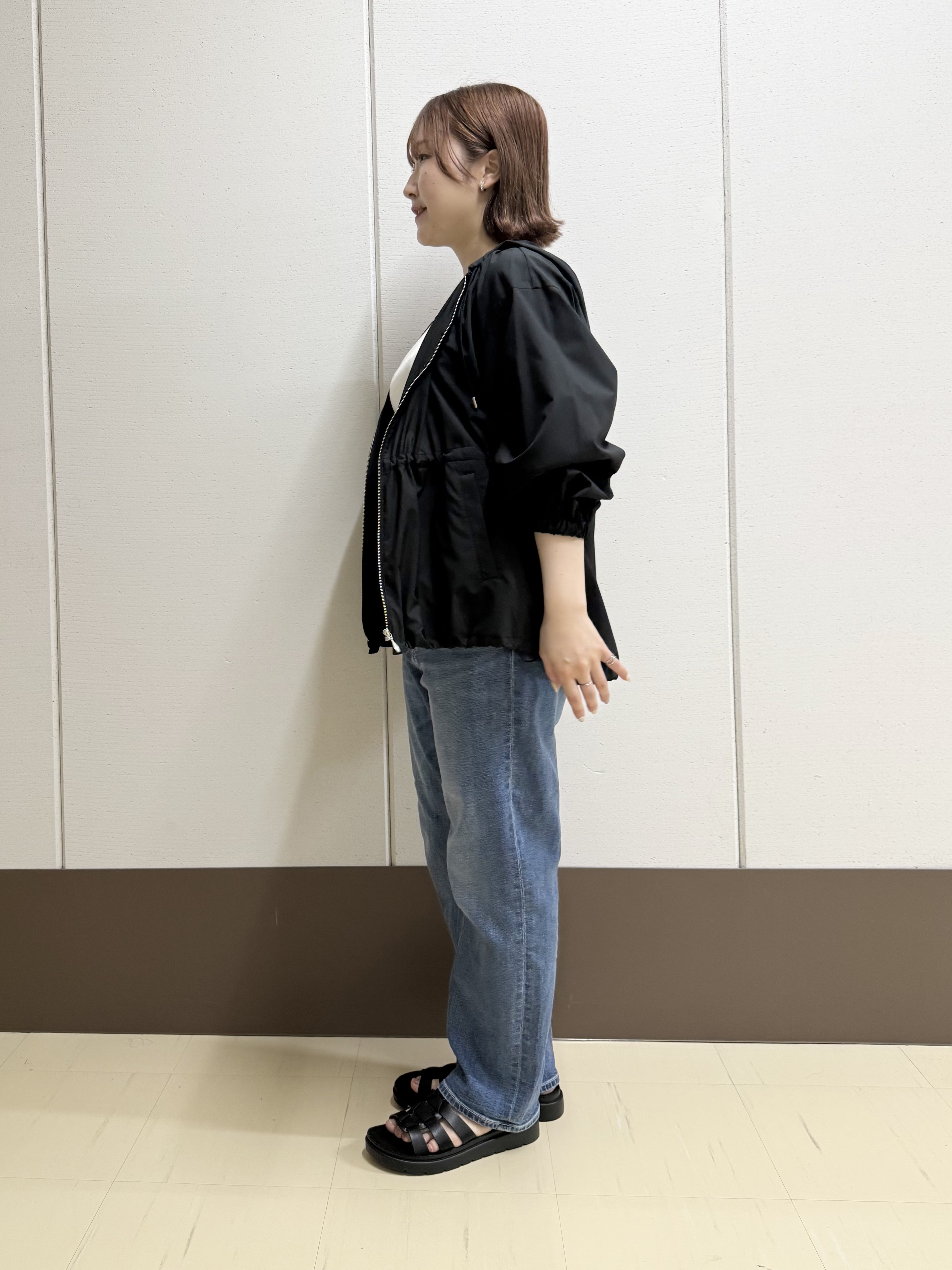 Rikoさんの「INDIVI｜【洗える／前後2WAY】インナータンクトップ」を使ったコーディネート