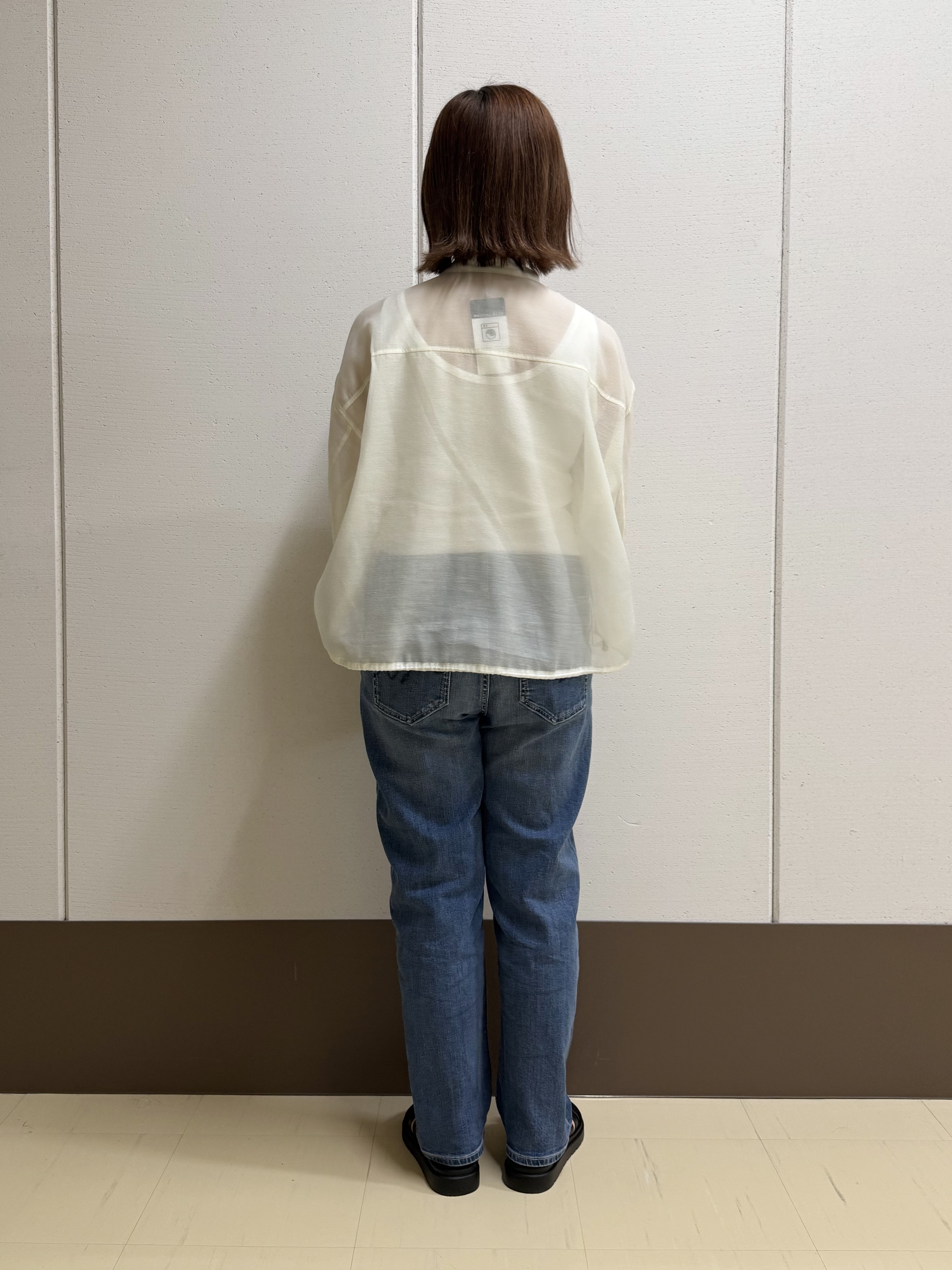Rikoさんの「INDIVI｜【洗える／前後2WAY】インナータンクトップ」を使ったコーディネート