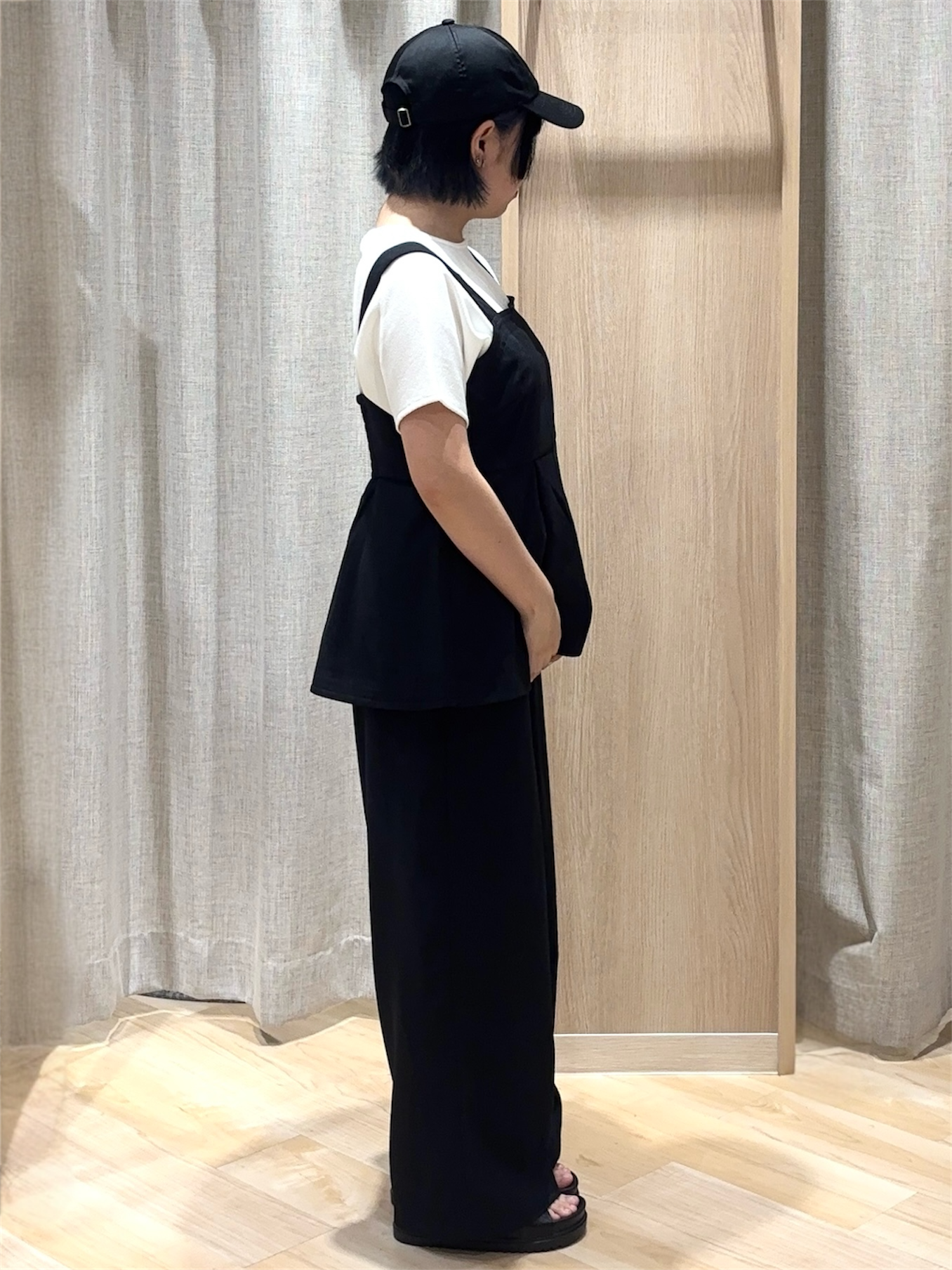 ❤︎ 𝐦𝐢𝐨 ❤︎さんの「grove｜【シリーズ累計36万枚！名品ニット】やわらかドライタッチ ドルマンニット」を使ったコーディネート