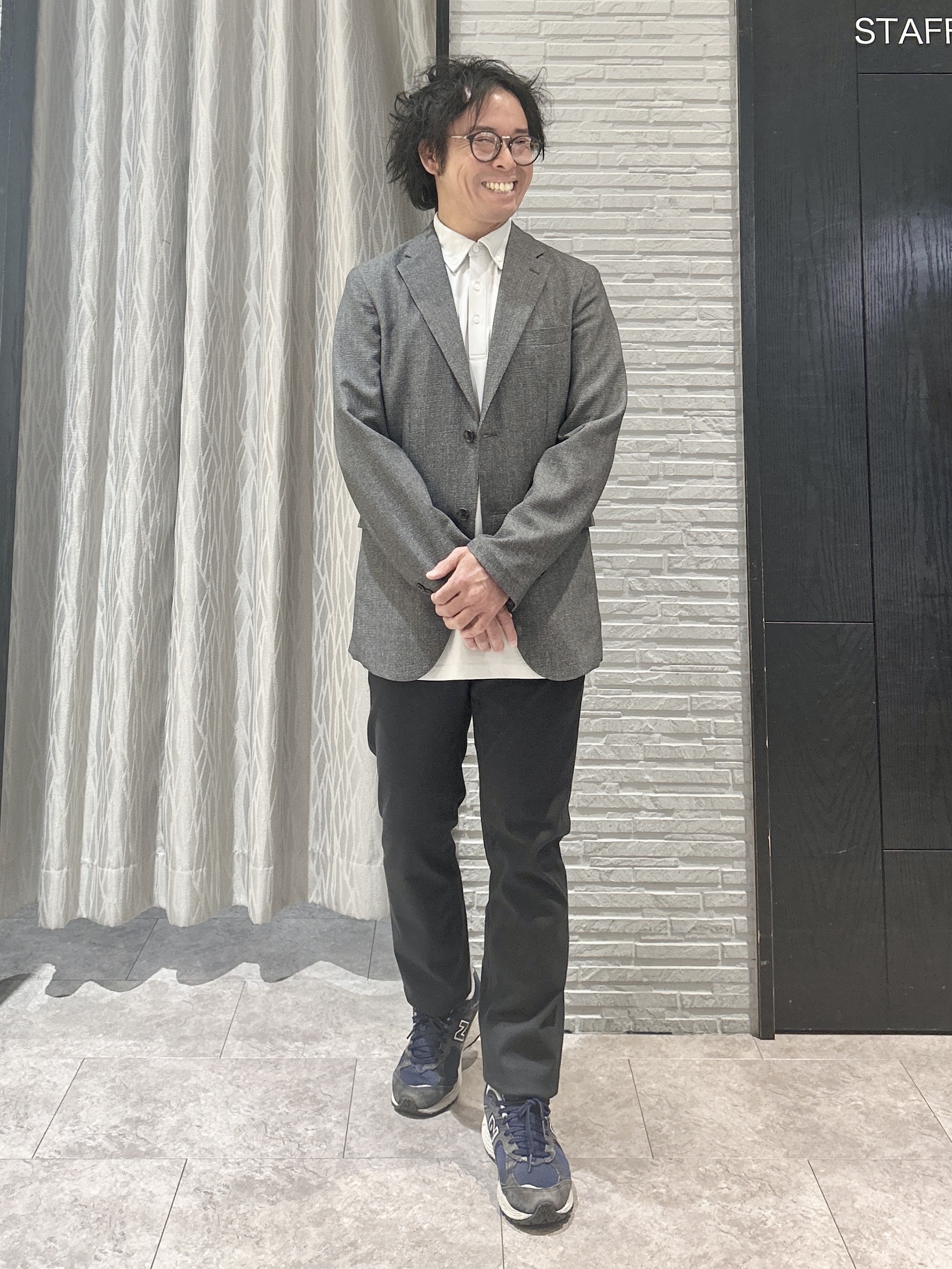 KENJI Iさんの「THE SHOP TK｜【セットアップ可／洗濯機OK】AVANT AIR メッシュジャケット」を使ったコーディネート