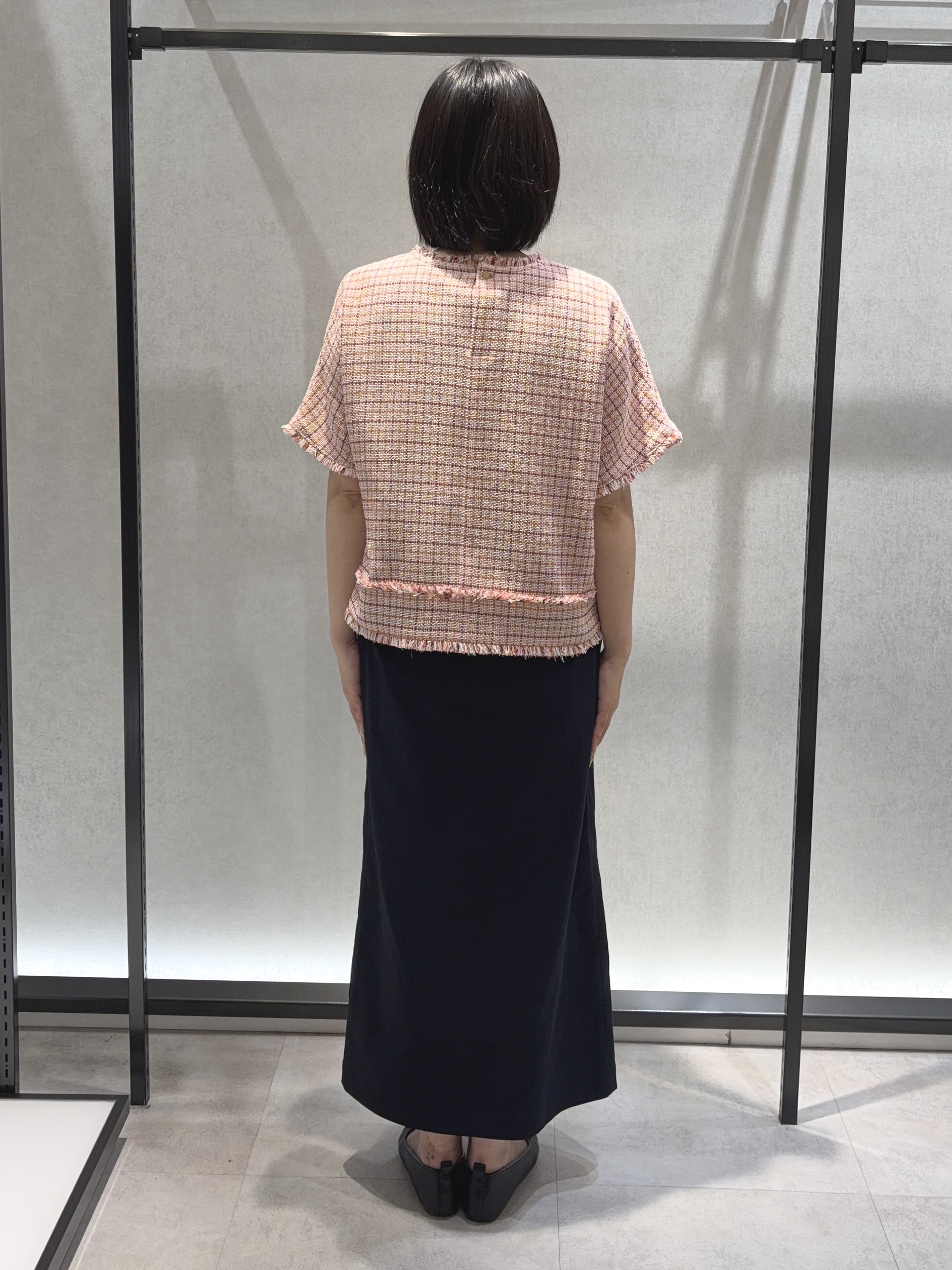わたなべさんの「UNTITLED｜ファンシーツイードブラウス」を使ったコーディネート