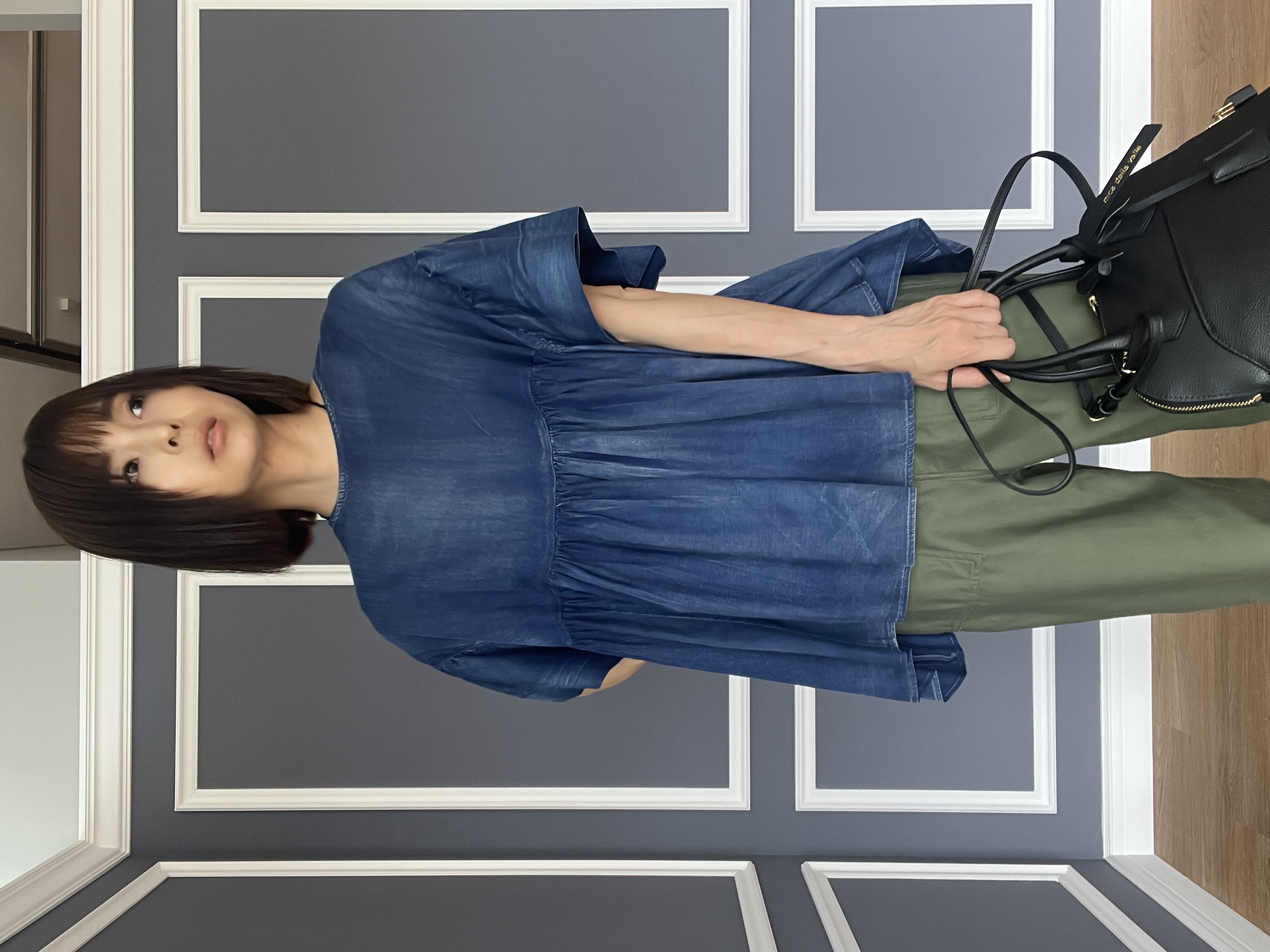 misaさんの「DRESSTERIOR｜【otonaMUSE5月号掲載】スキニーベルトサンダル」を使ったコーディネート
