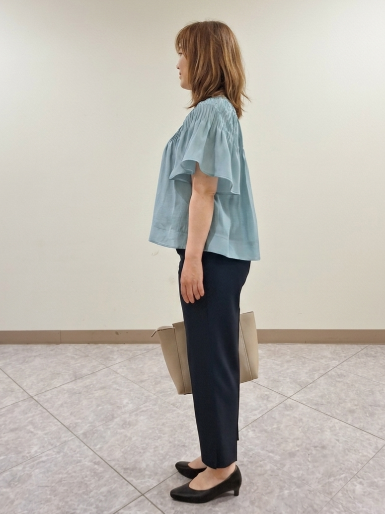 S.xuliさんの「Reflect｜ピンタックデザインフレアスリーブブラウス」を使ったコーディネート