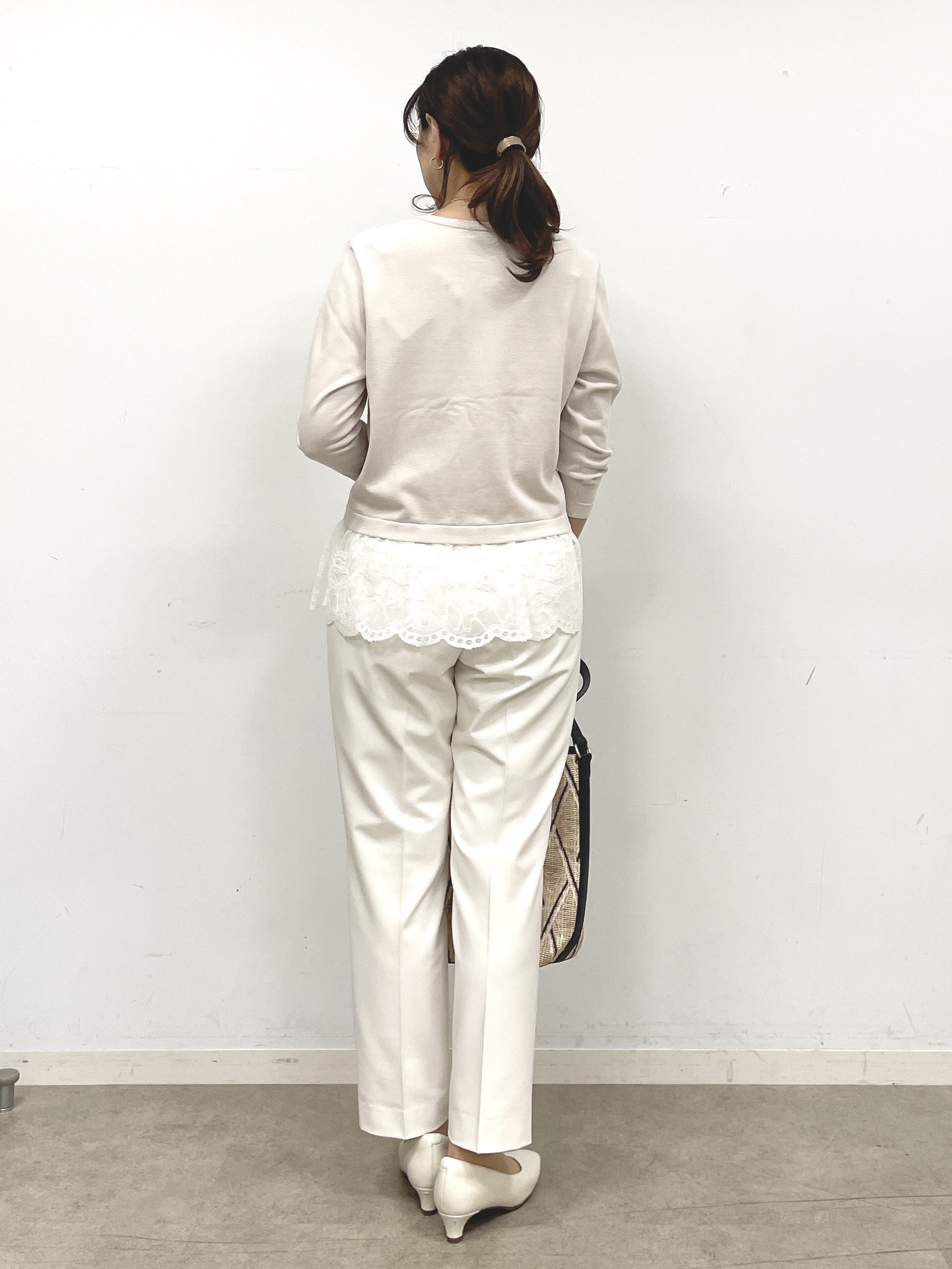 ayaさんの「Reflect｜【SS-4Lサイズ／UVカット／撥水】ストレッチテーパードパンツ」を使ったコーディネート