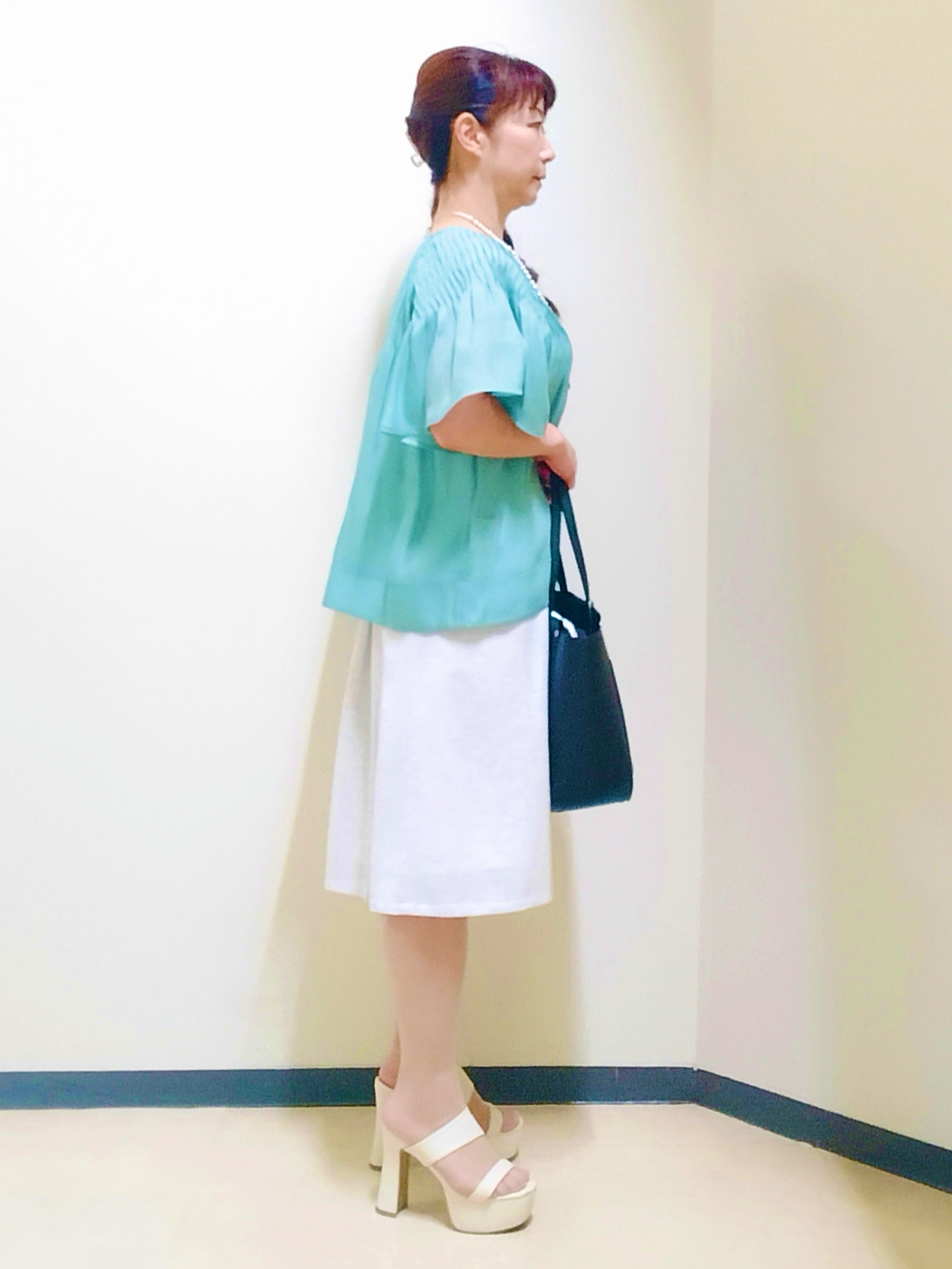 花さんの「Reflect｜【SS-4Lサイズ／UVカット／接触冷感】匠ジャケット／ベーシックテーラード」を使ったコーディネート