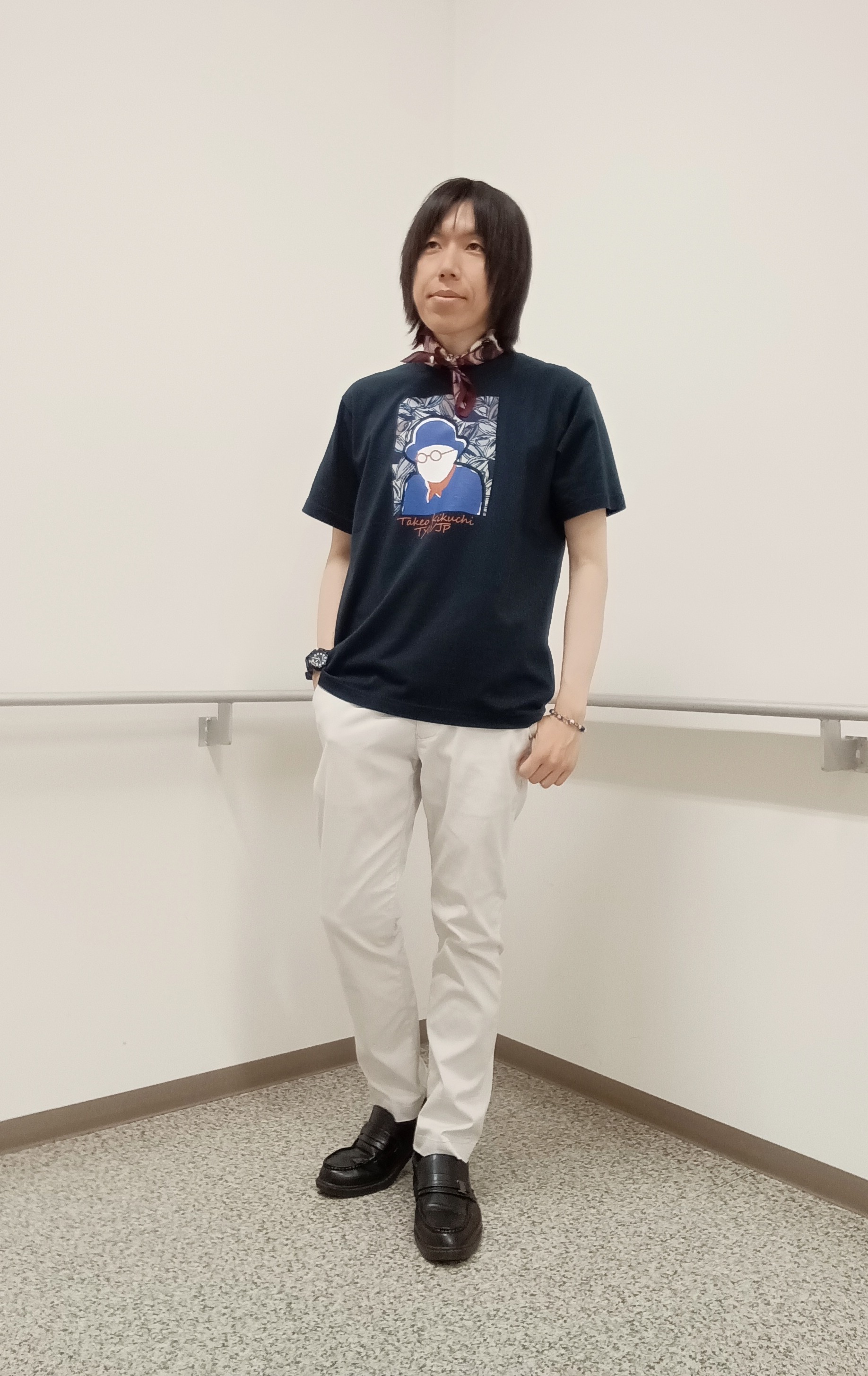 moritaさんの「TAKEO KIKUCHI｜【Begin5月号掲載/通気性】トリコットサッカー ジャケット」を使ったコーディネート
