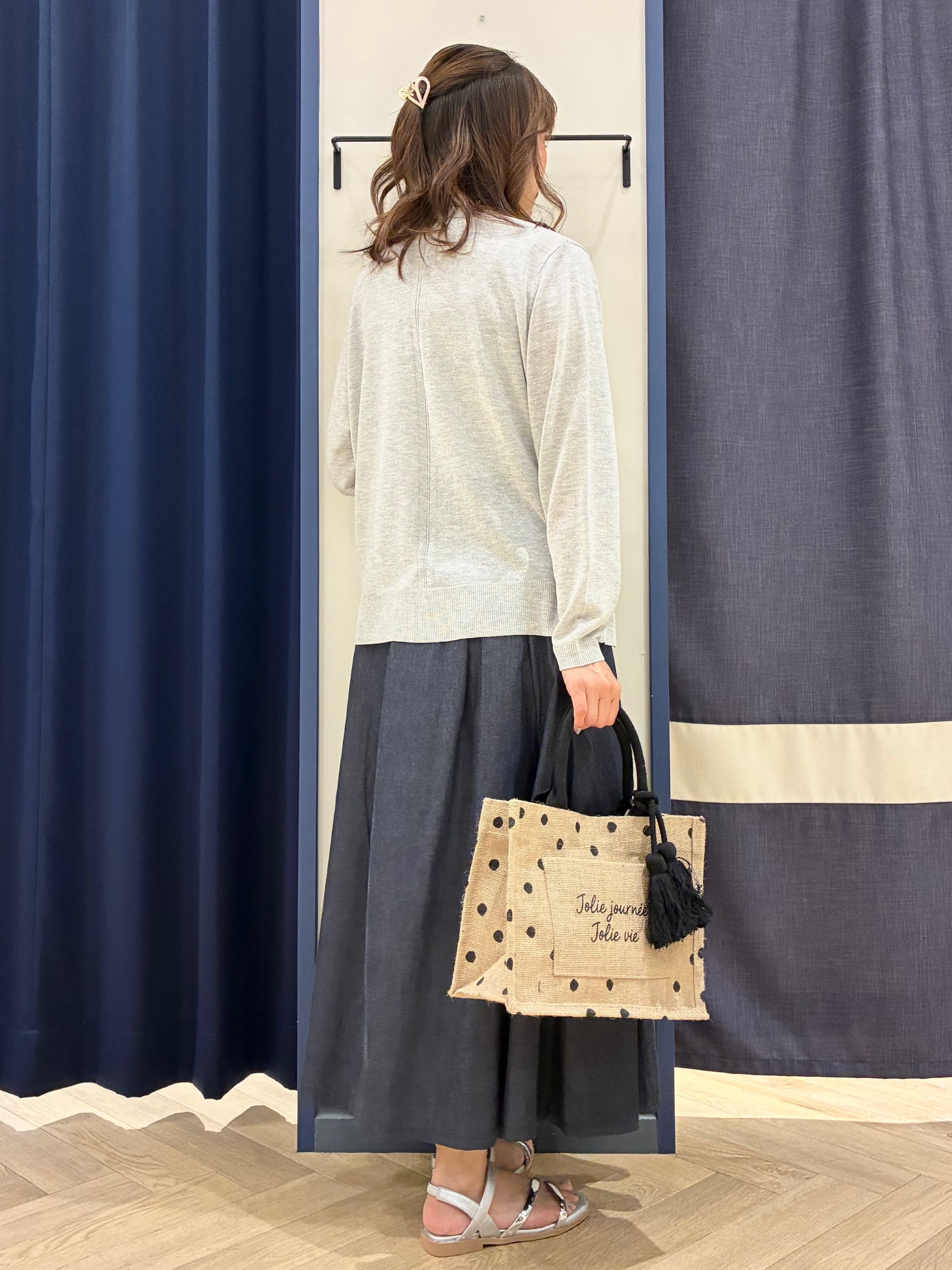 Orikaさんの「grove｜高評価！【接触冷感／UVカットetc】ベーシックショートカーディガン」を使ったコーディネート