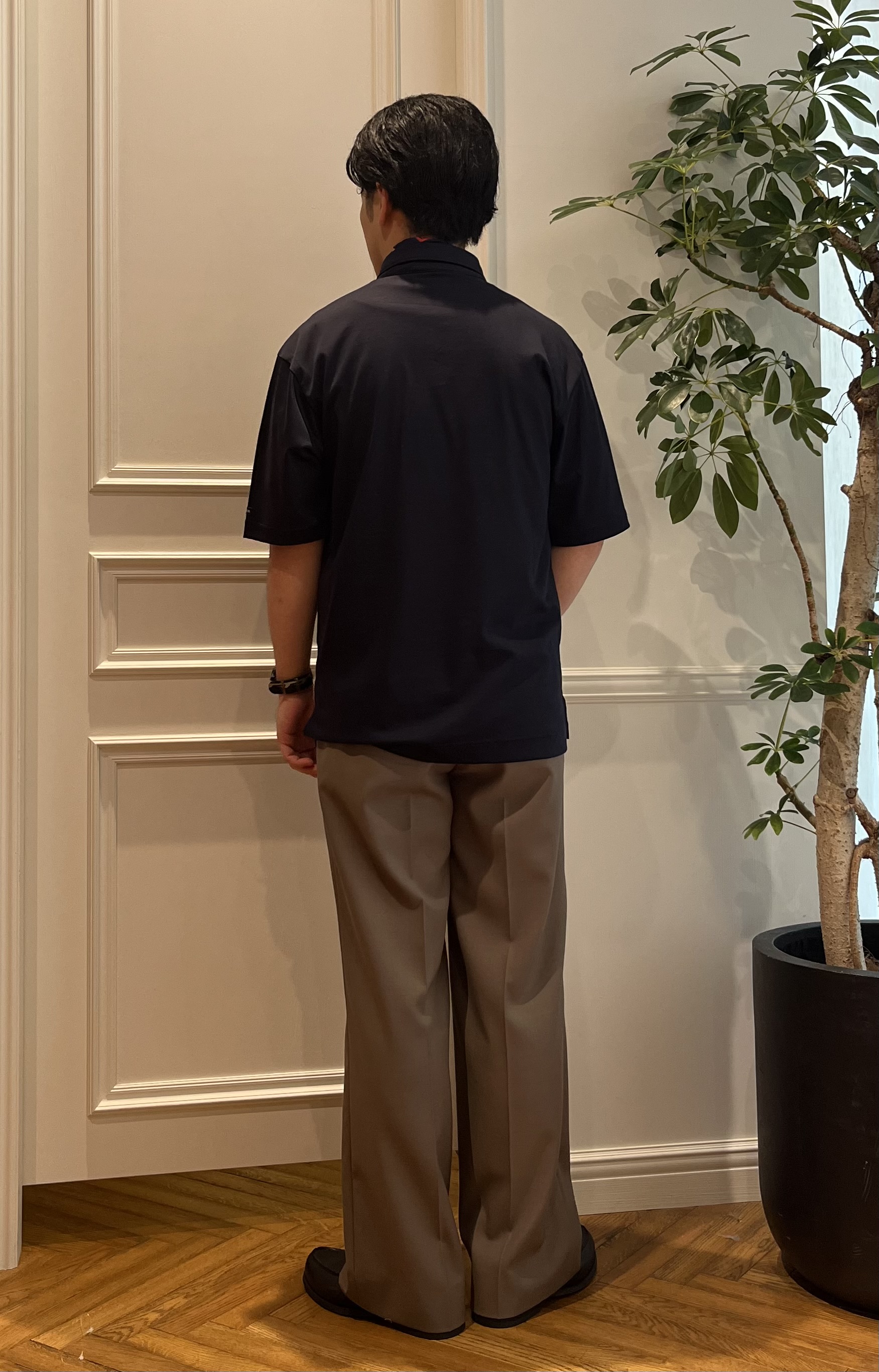 Tokuさんの「DRESSTERIOR｜【接触冷感/抗菌防臭/消臭/Safari5月号掲載】ICE CLEAR COTTON オーバーフィッ」を使ったコーディネート