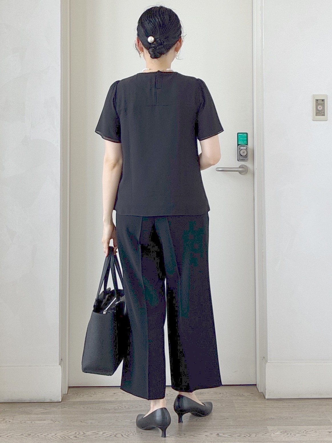  beni_gingerさんの「Reflect｜【S-4Lサイズ/UVカット／接触冷感】シフォンジャージブラウス」を使ったコーディネート