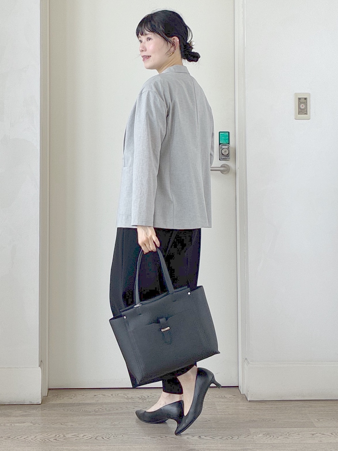  beni_gingerさんの「Reflect｜【SS-4Lサイズ／接触冷感／シワになりにくい】リラクシーテーラードジャケット」を使ったコーディネート