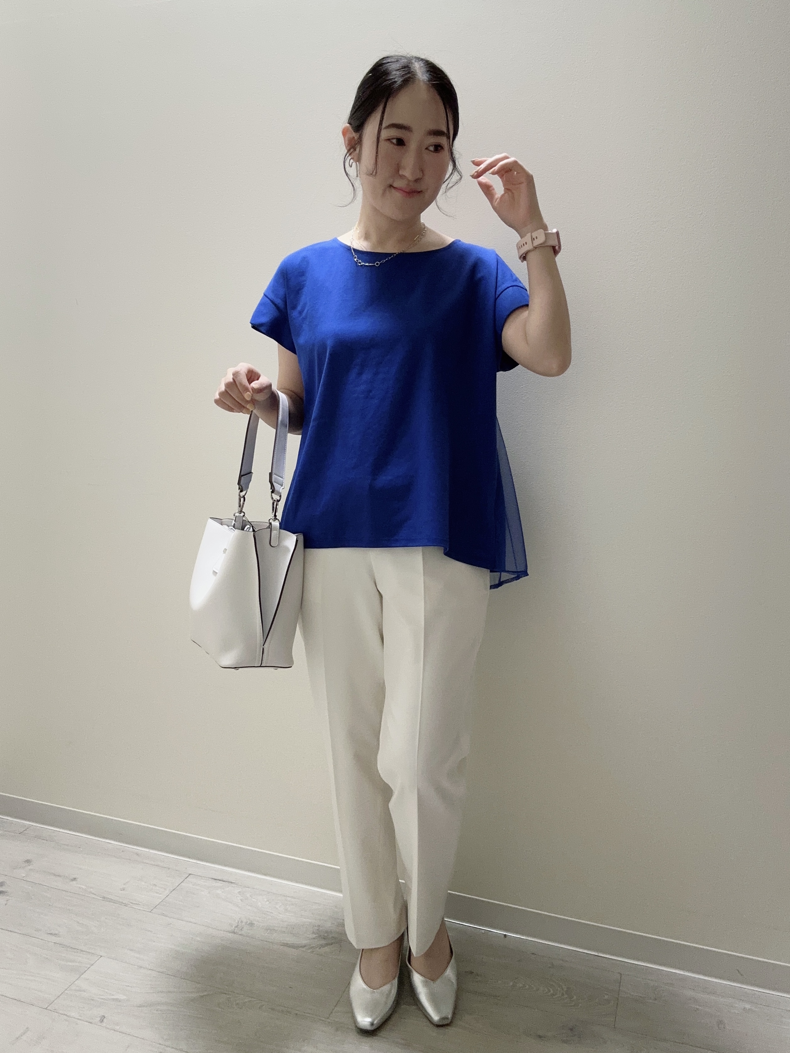 末廣美智子さんの「Reflect｜チュール&times;ジャージチュニックトップス」を使ったコーディネート