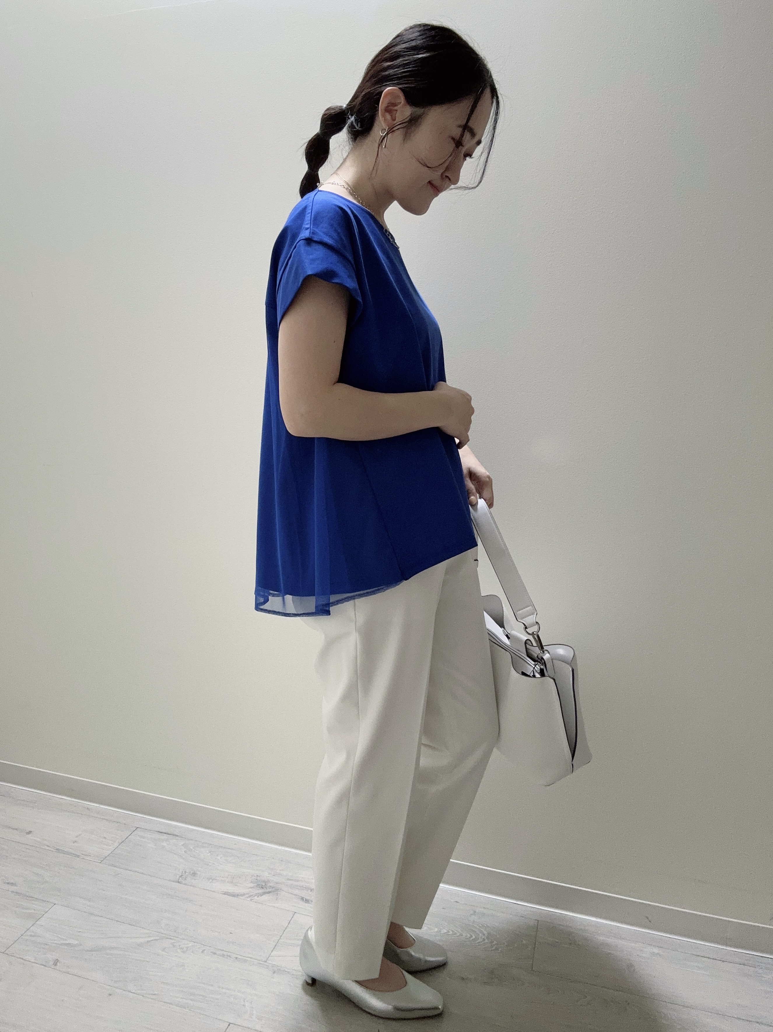 末廣美智子さんの「Reflect｜チュール&times;ジャージチュニックトップス」を使ったコーディネート