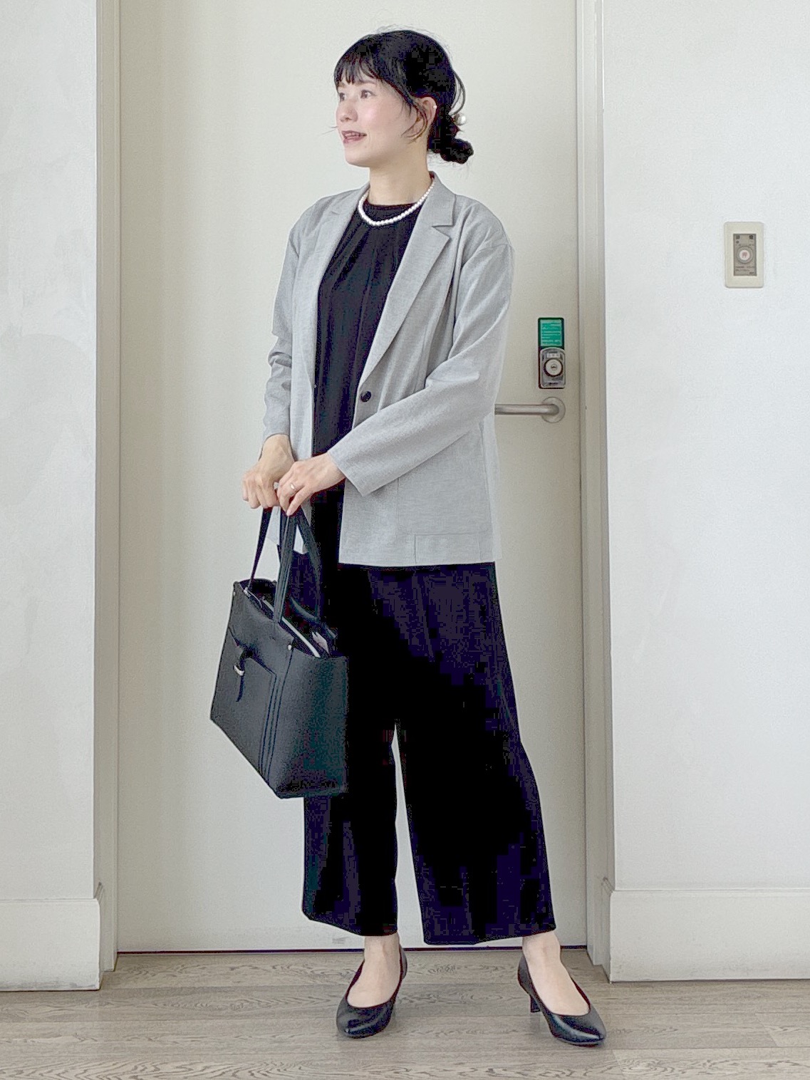  beni_gingerさんの「Reflect｜【SS-4Lサイズ／接触冷感／シワになりにくい】リラクシーテーラードジャケット」を使ったコーディネート