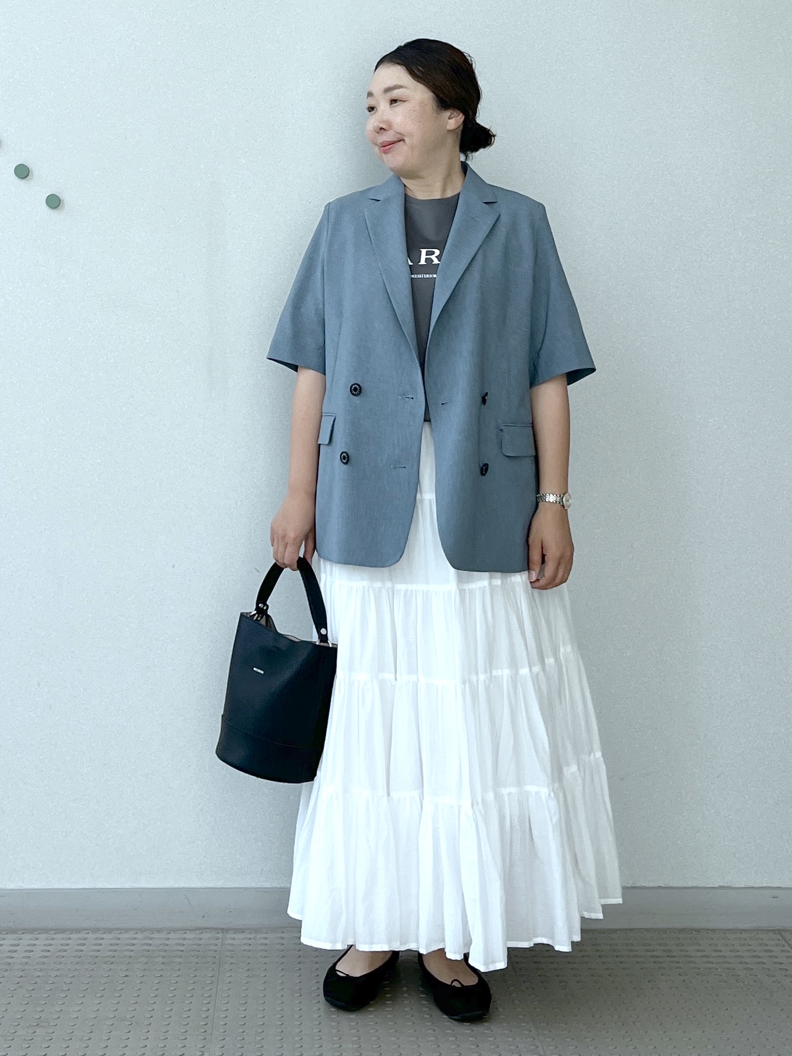 Soeさんの「DRESSTERIOR｜【otonaMUSE5月号掲載/セットアップ可】ウォッシャブルイージーサマージャケット」を使ったコーディネート
