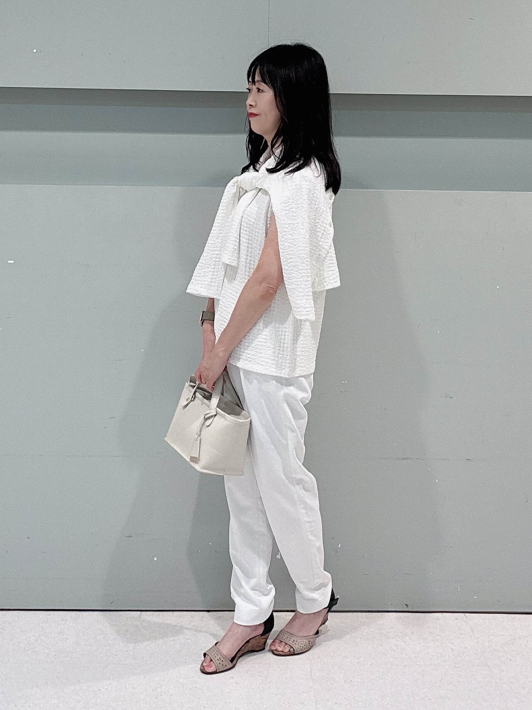 makiさんの「UNTITLED｜【アンサンブル可】ポコポコカーディガン」を使ったコーディネート