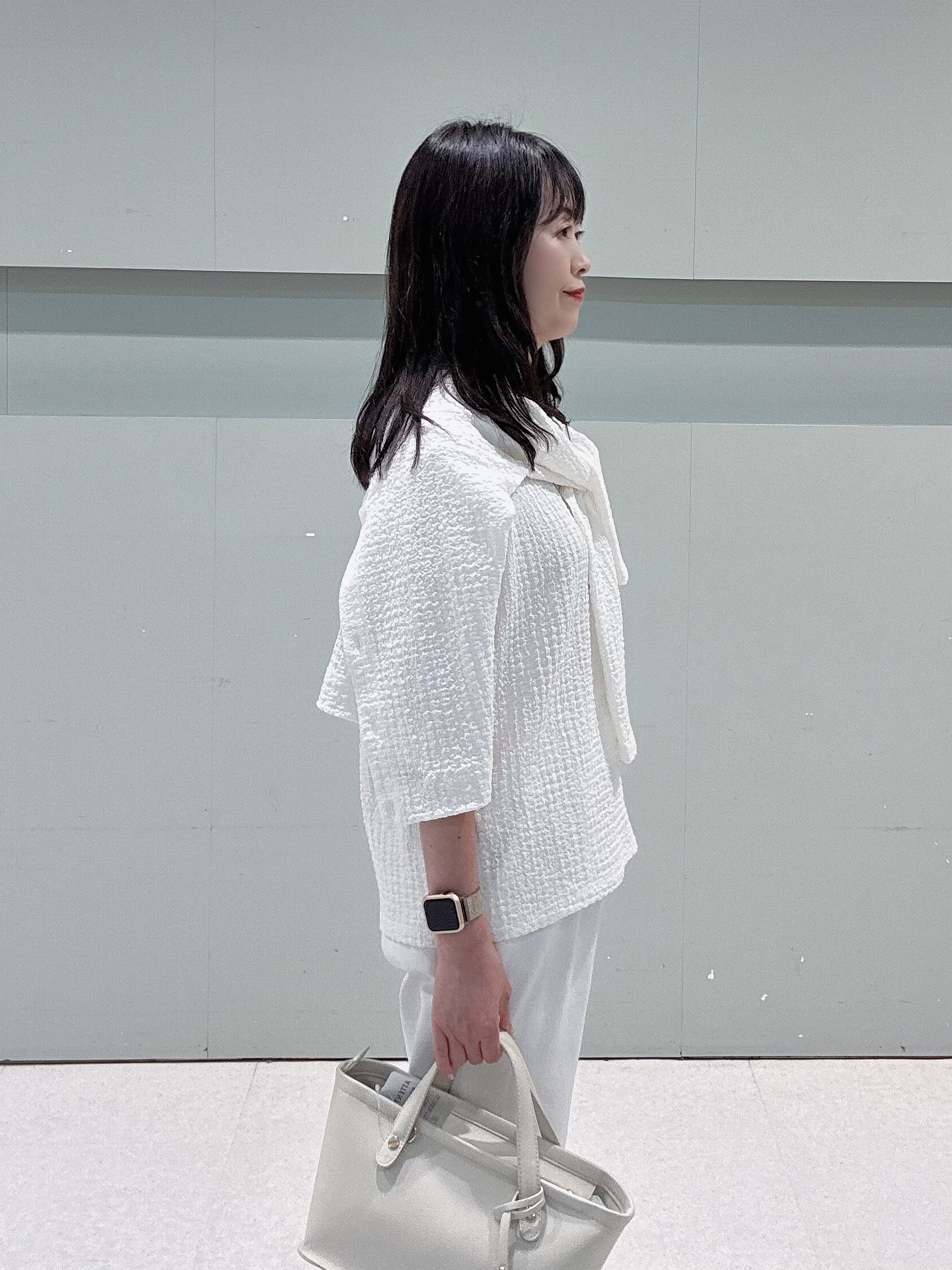 makiさんの「UNTITLED｜【アンサンブル可】ポコポコカーディガン」を使ったコーディネート