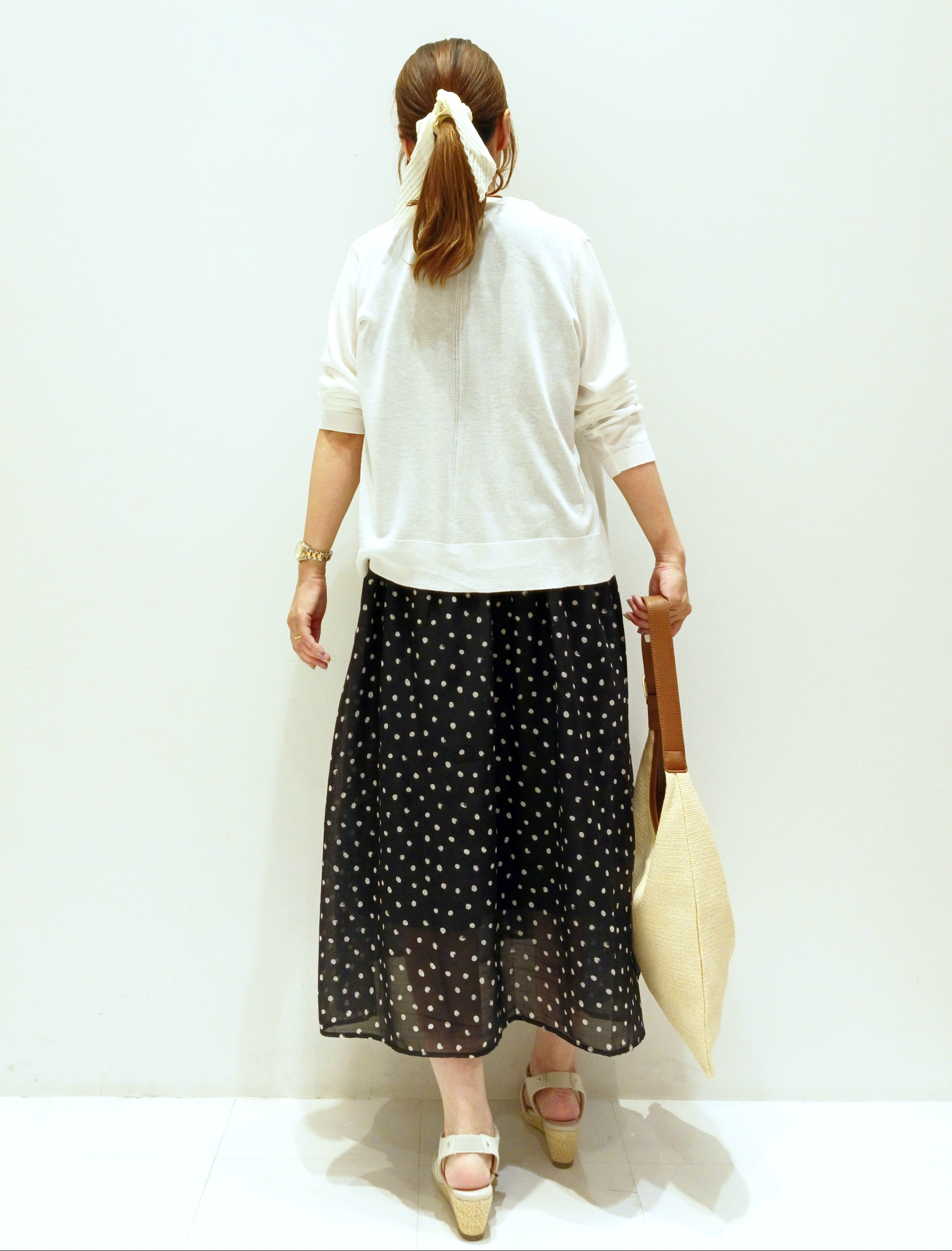 mizueさんの「grove｜高評価！【接触冷感／UVカットetc】ベーシックショートカーディガン」を使ったコーディネート